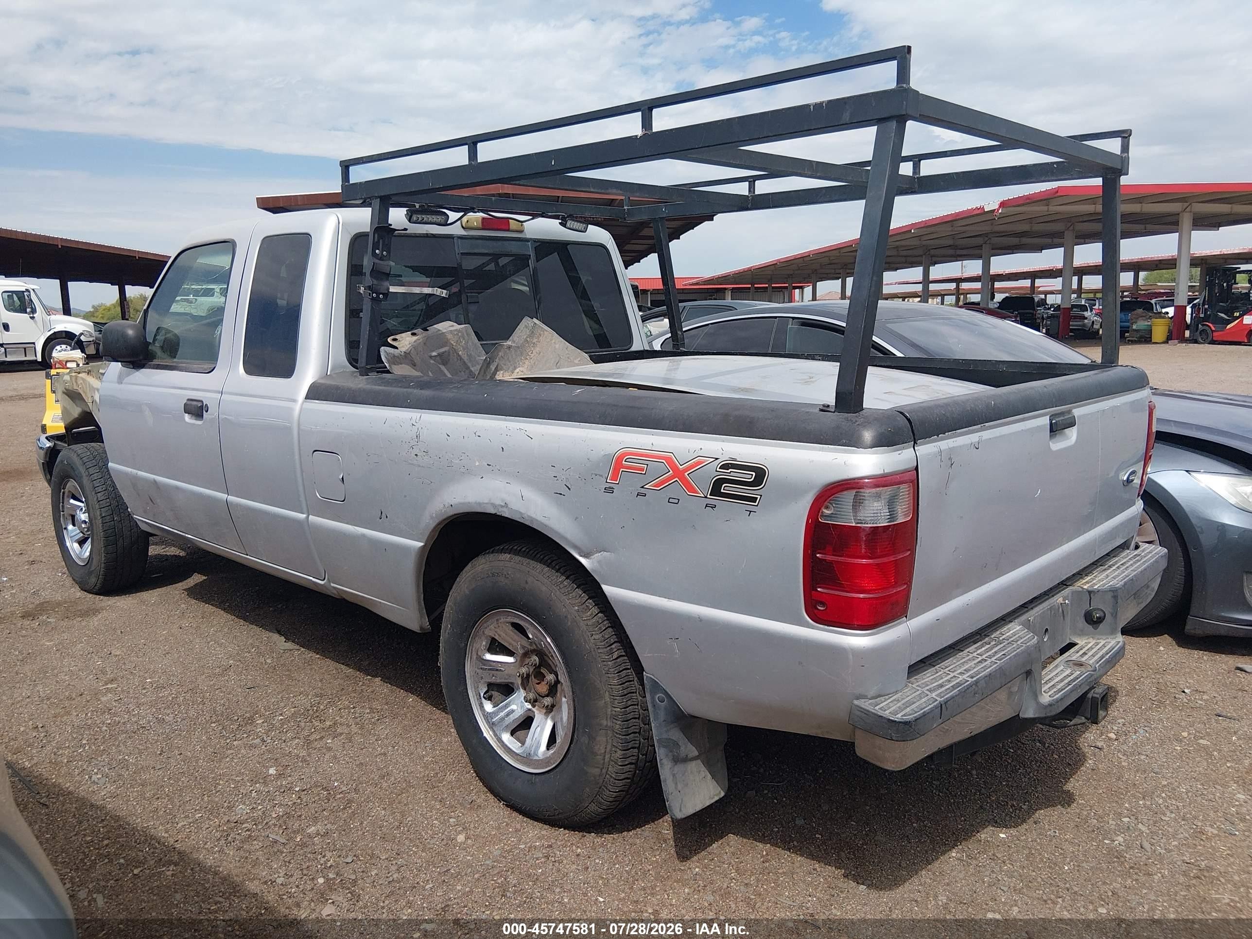 2002 Ford Ranger Xlt Silver vin: 1FTYR44E52PB62707