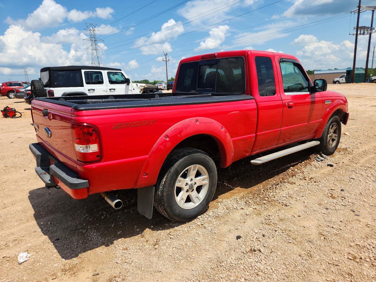 2006 Ford Ranger Super Cab Red vin: 1FTYR44E56PA37602