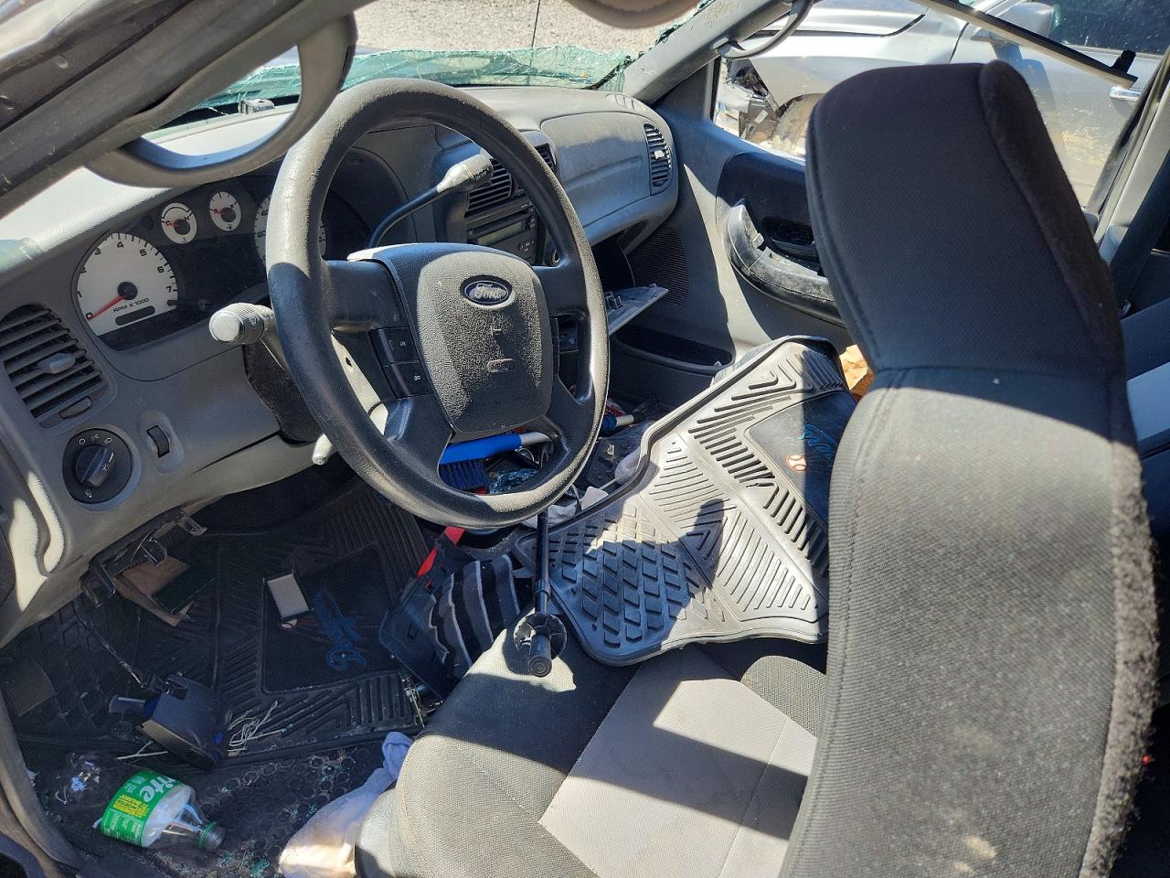 2009 Ford Ranger Super Cab Серый vin: 1FTYR44E59PA06967