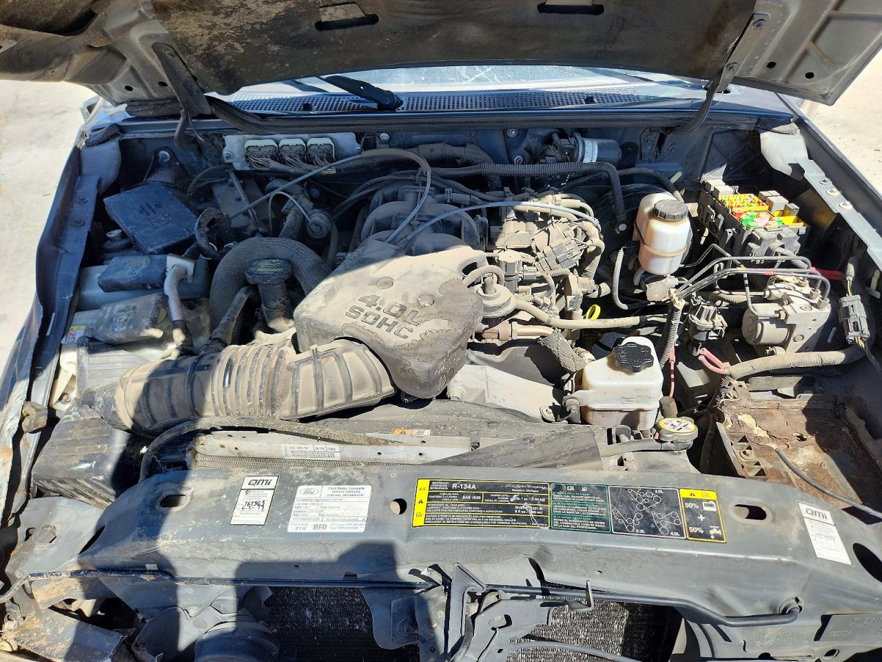 2009 Ford Ranger Super Cab Серый vin: 1FTYR44E59PA06967