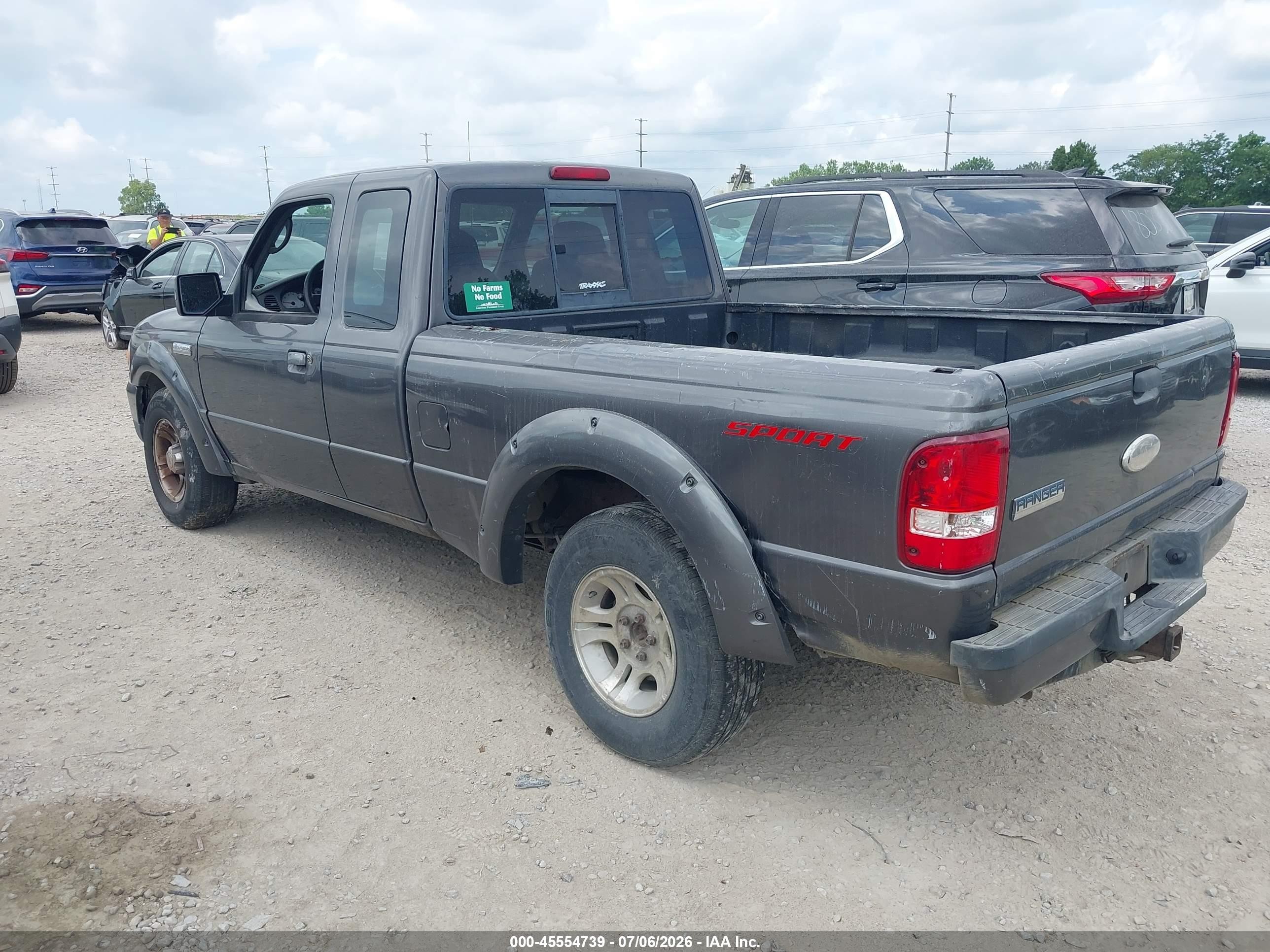 2009 Ford Ranger Sport/xlt Серый vin: 1FTYR44E59PA59281