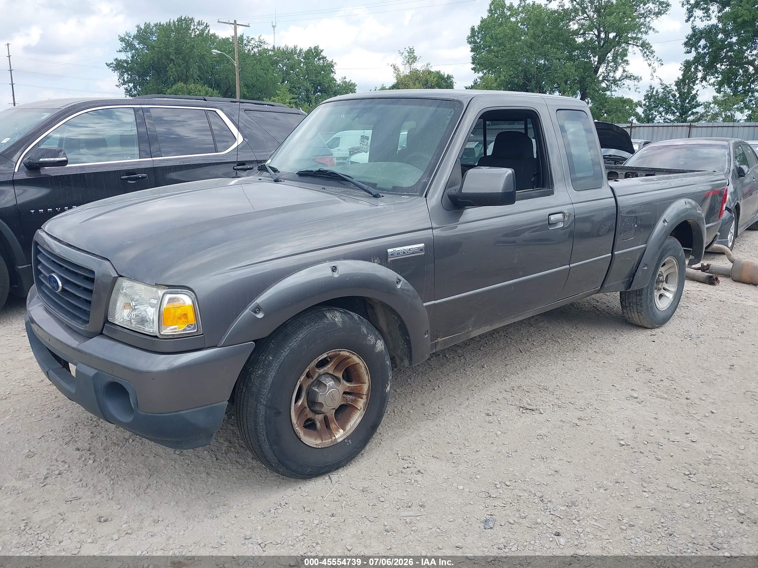 2009 Ford Ranger Sport/xlt Серый vin: 1FTYR44E59PA59281