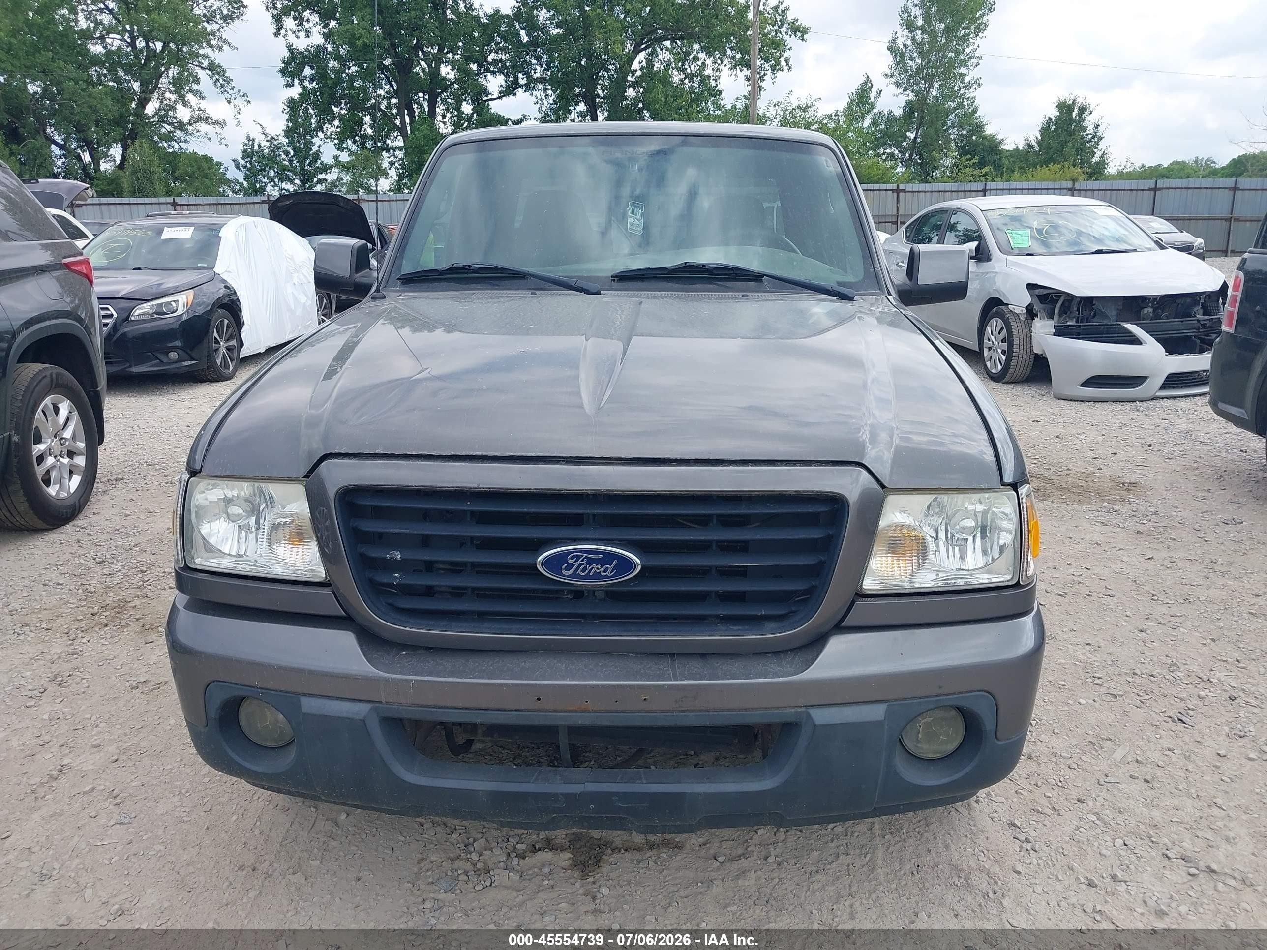 2009 Ford Ranger Sport/xlt Серый vin: 1FTYR44E59PA59281