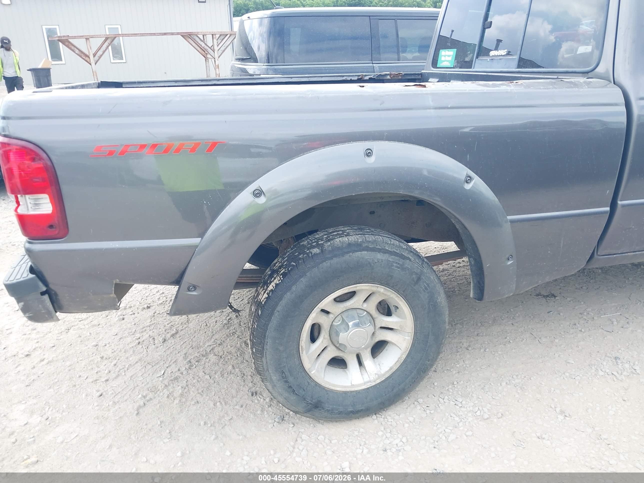 2009 Ford Ranger Sport/xlt Серый vin: 1FTYR44E59PA59281