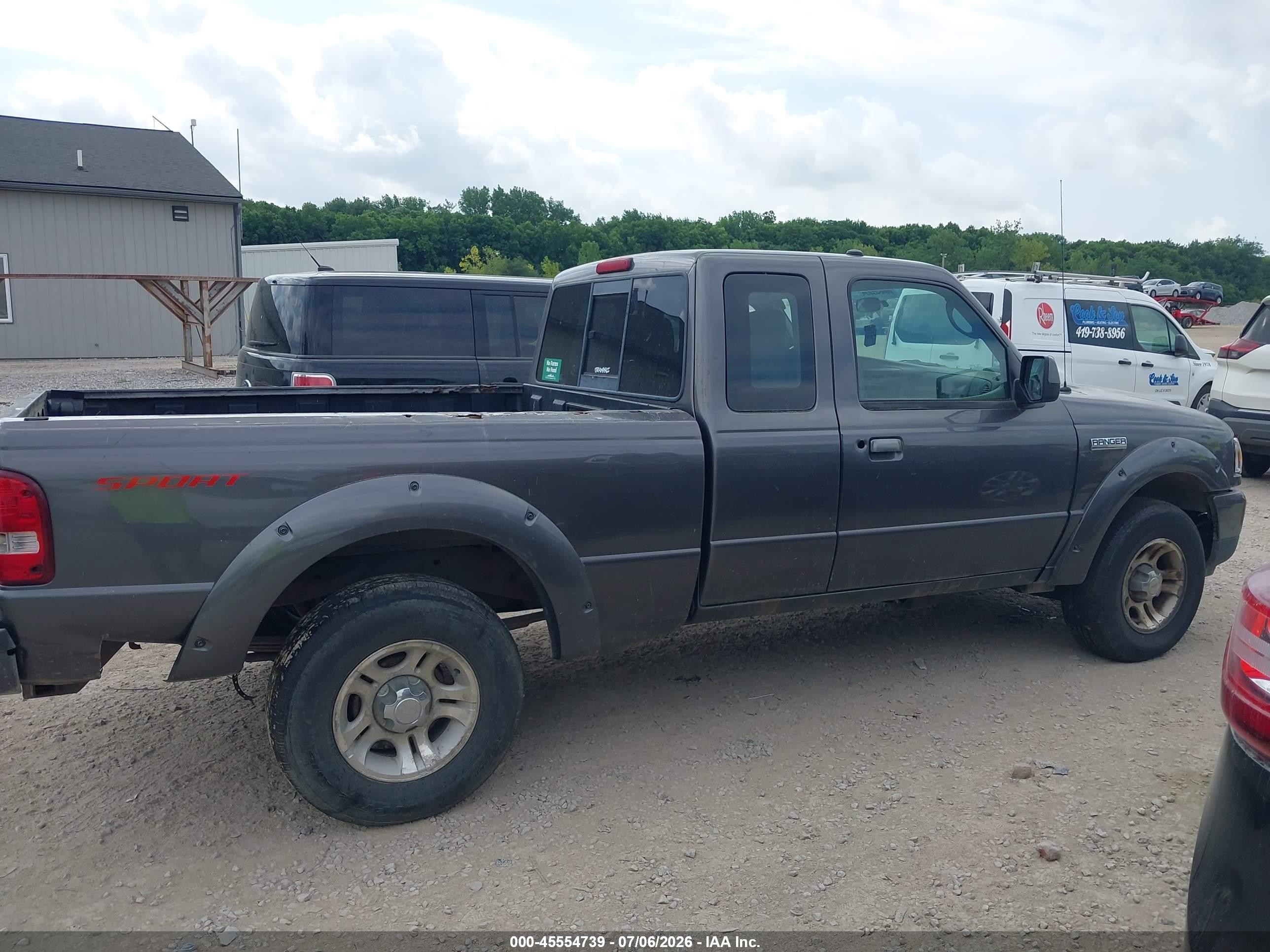 2009 Ford Ranger Sport/xlt Серый vin: 1FTYR44E59PA59281
