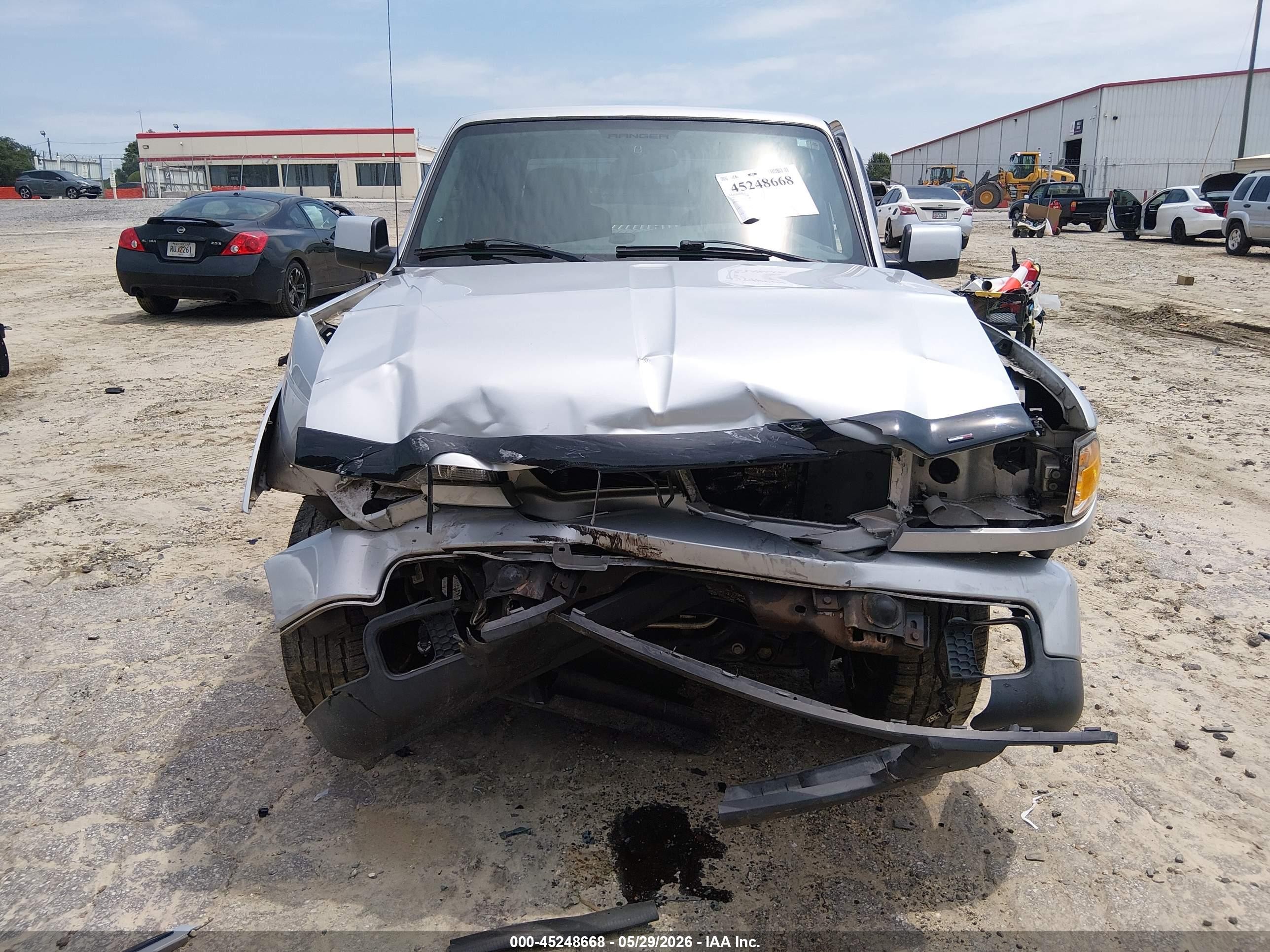 2007 Ford Ranger Sport/stx/xlt Silver vin: 1FTYR44E67PA82713