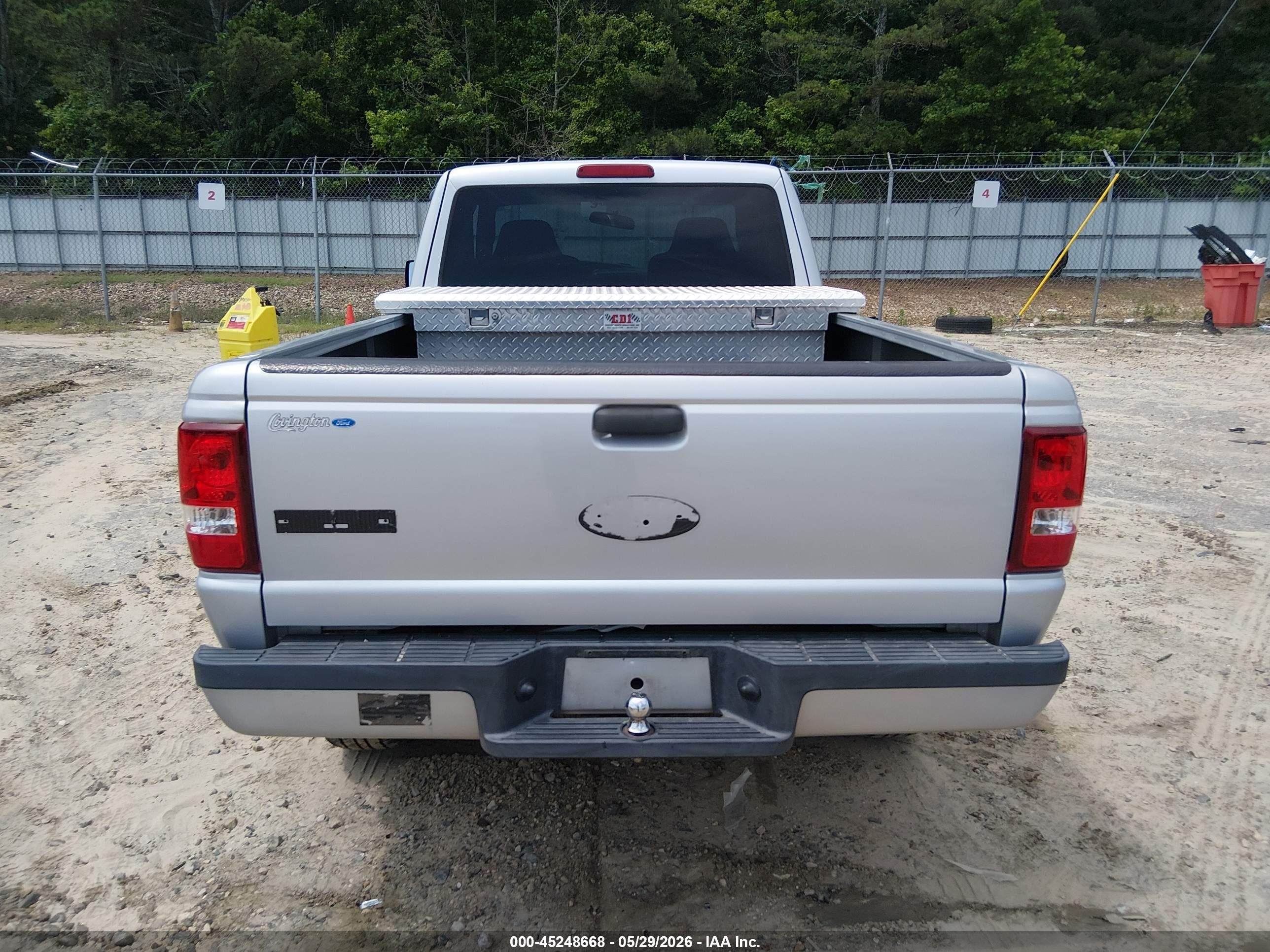 2007 Ford Ranger Sport/stx/xlt Silver vin: 1FTYR44E67PA82713