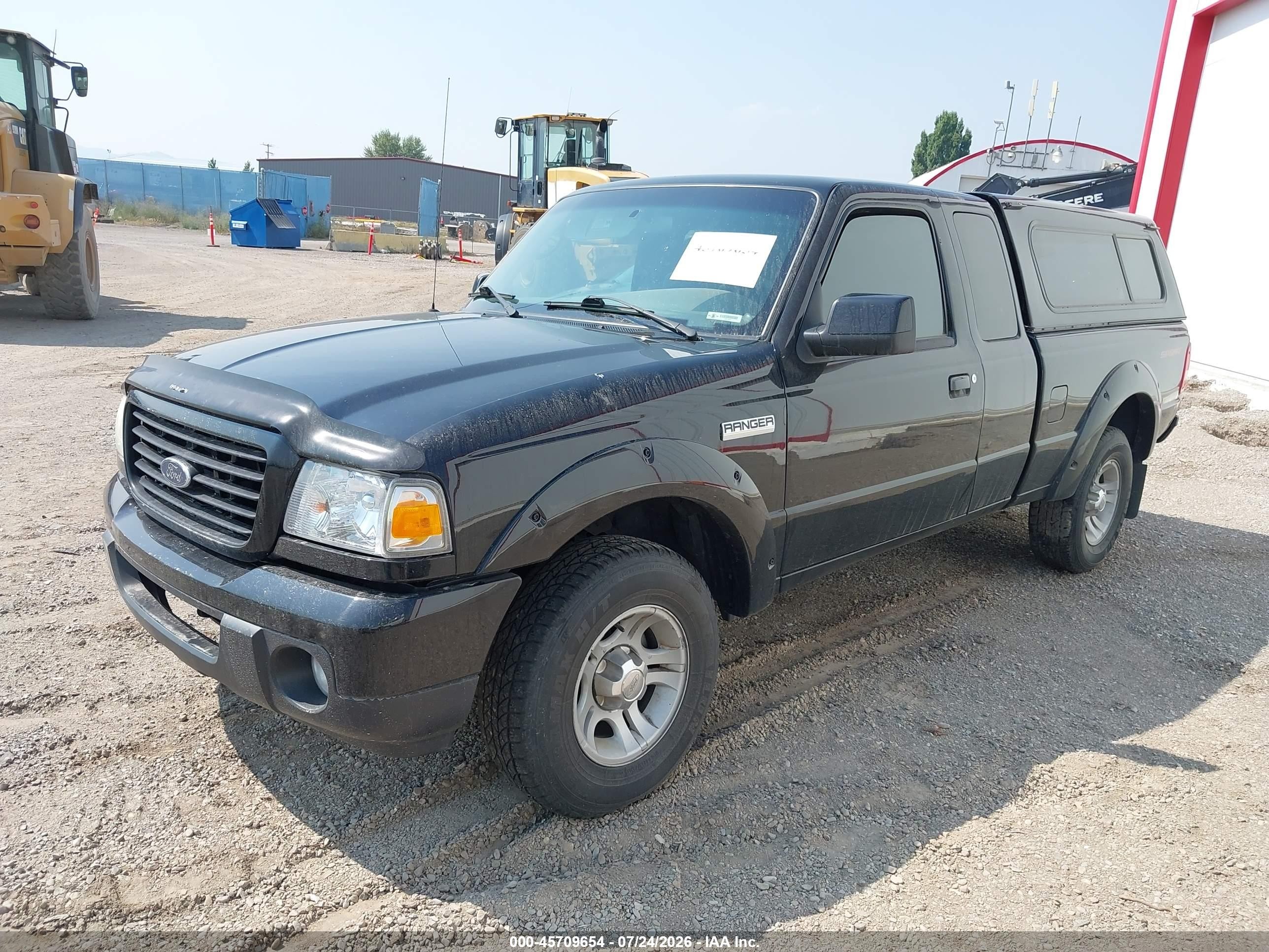 2009 Ford Ranger Sport/xlt Black vin: 1FTYR44E69PA60102