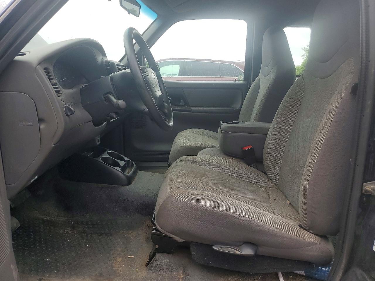 2002 Ford Ranger Super Cab Black vin: 1FTYR44E72PB69240