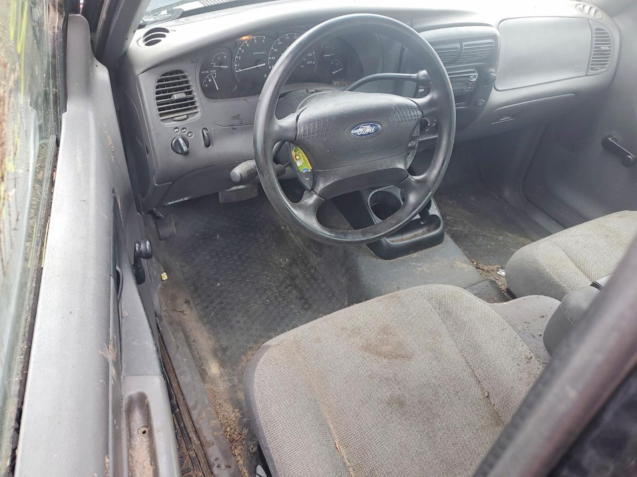 2002 Ford Ranger Super Cab Black vin: 1FTYR44E72PB69240