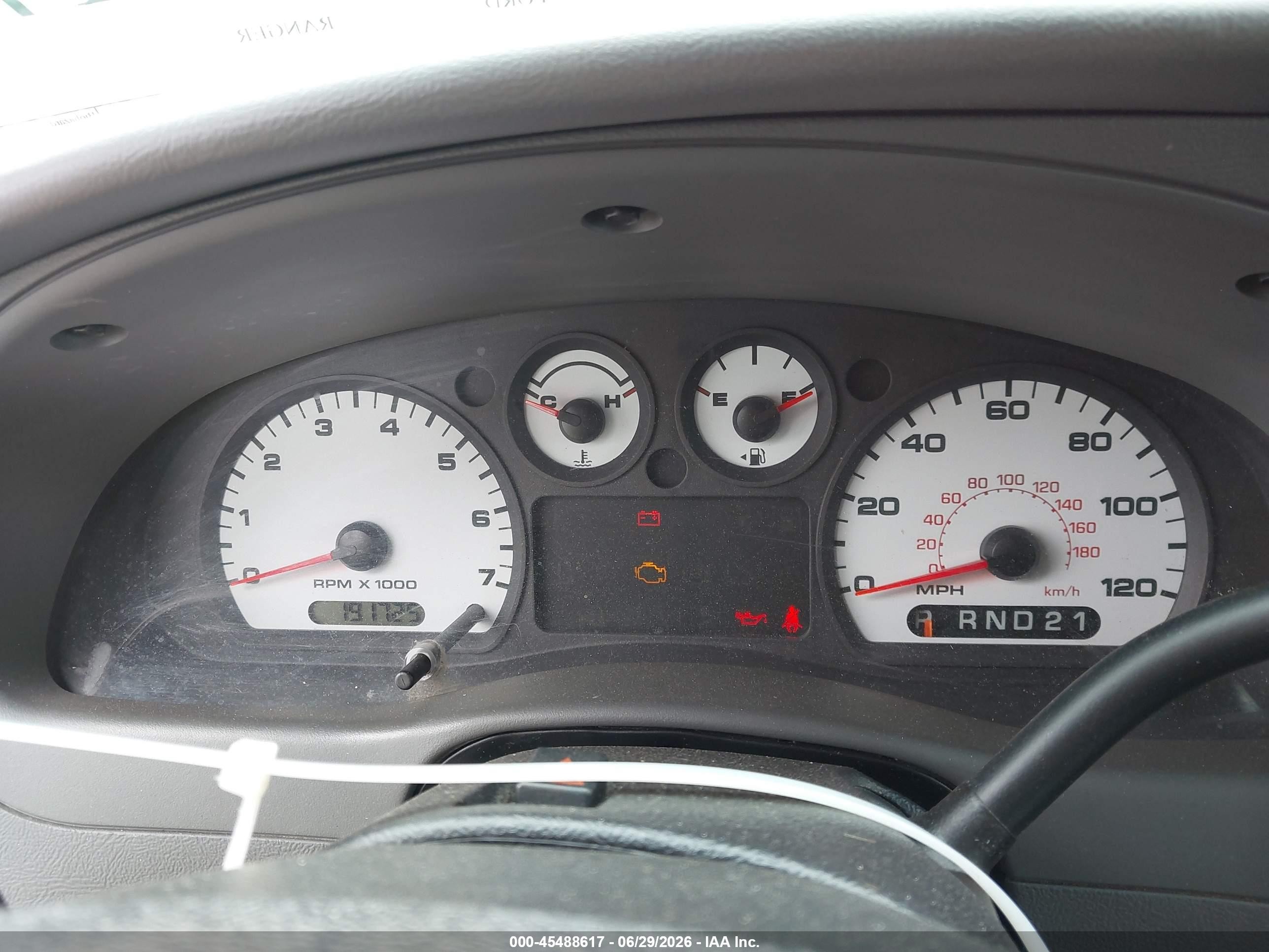 2009 Ford Ranger Sport/xlt Red vin: 1FTYR44E79PA06307