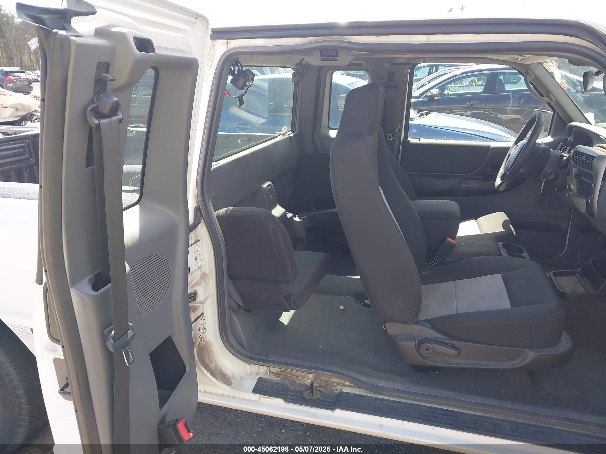 2009 Ford Ranger Sport/xlt White vin: 1FTYR44E79PA54518