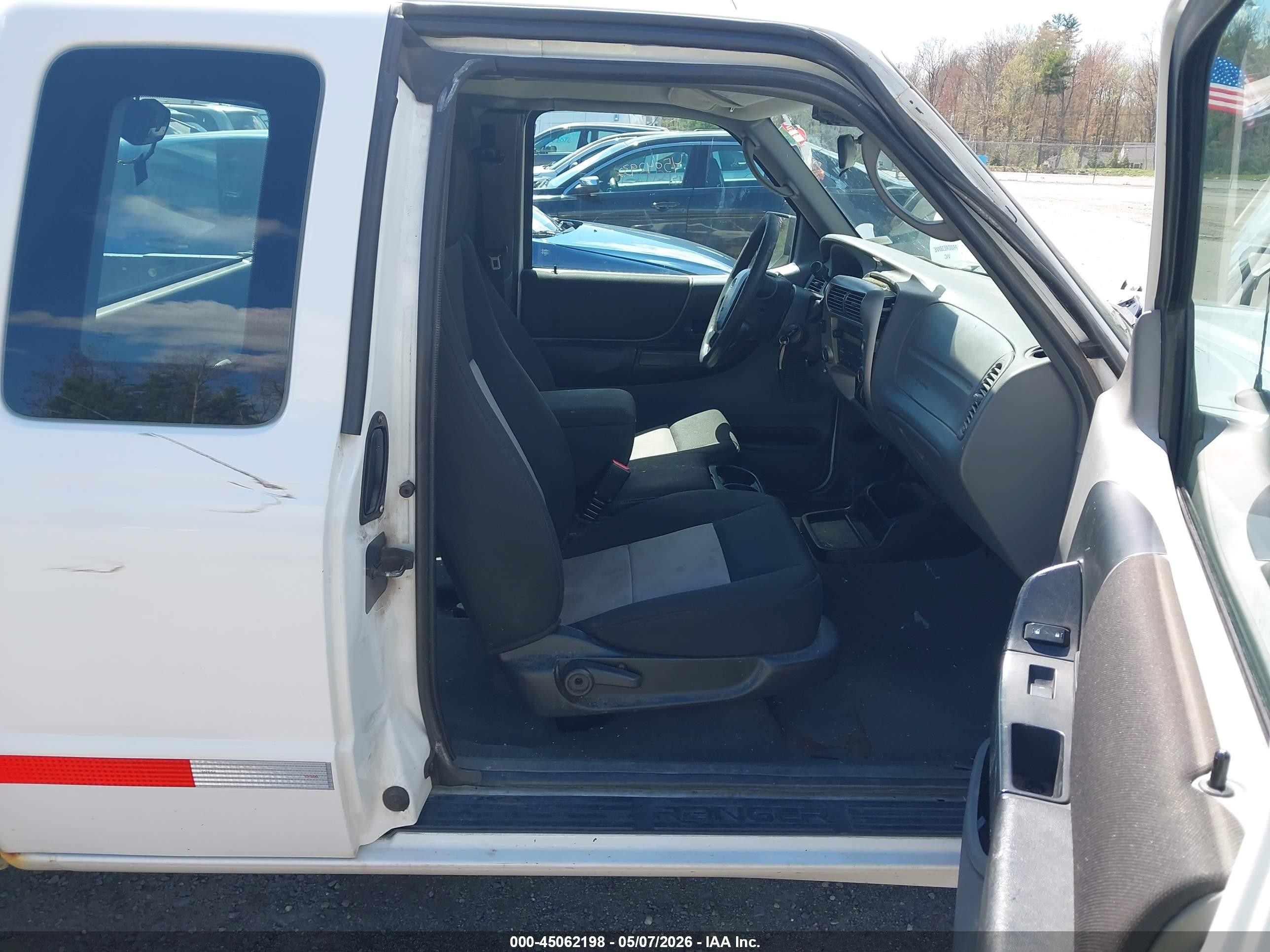2009 Ford Ranger Sport/xlt White vin: 1FTYR44E79PA54518