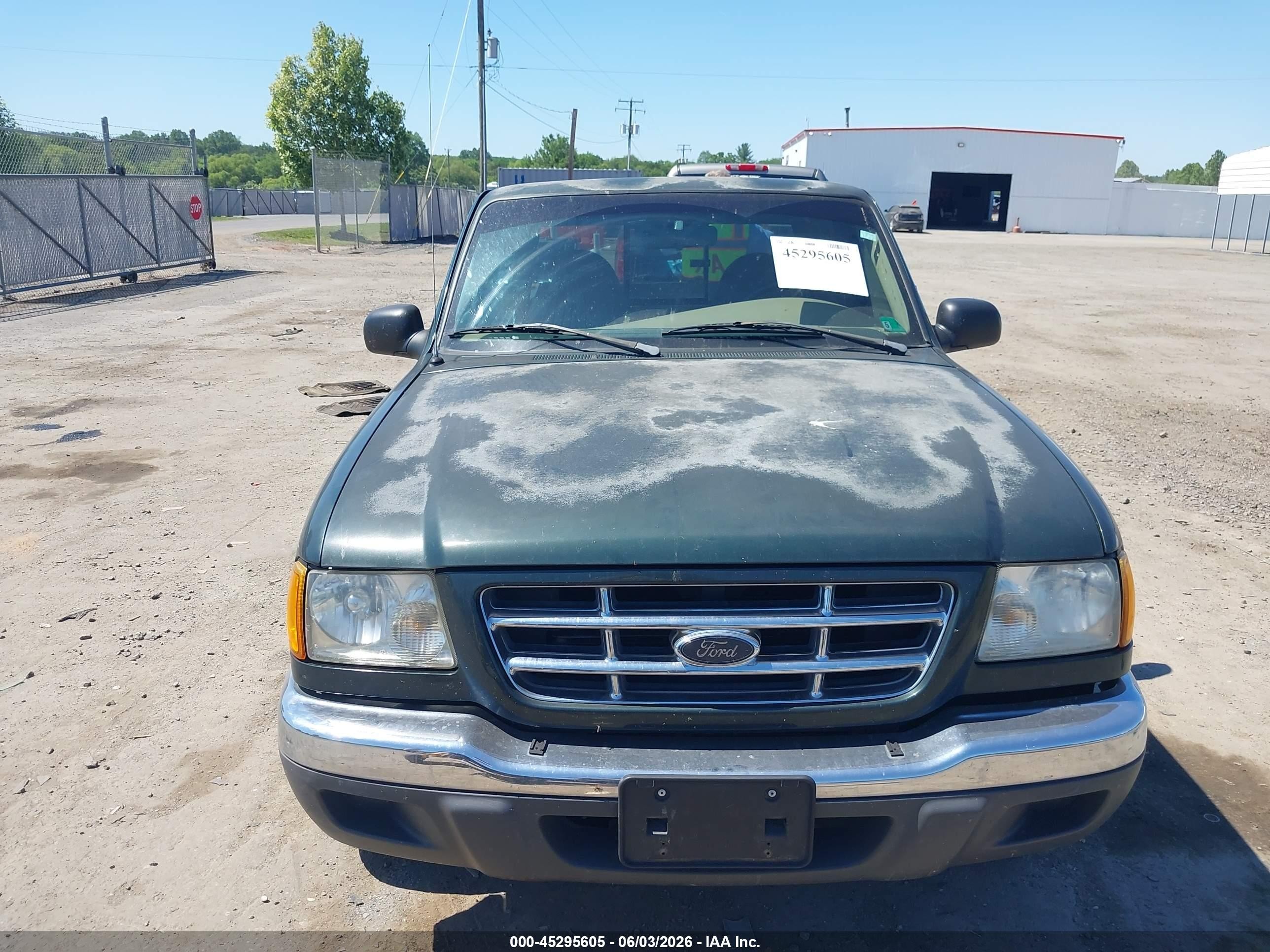 2002 Ford Ranger Xlt Green vin: 1FTYR44E82TA11867
