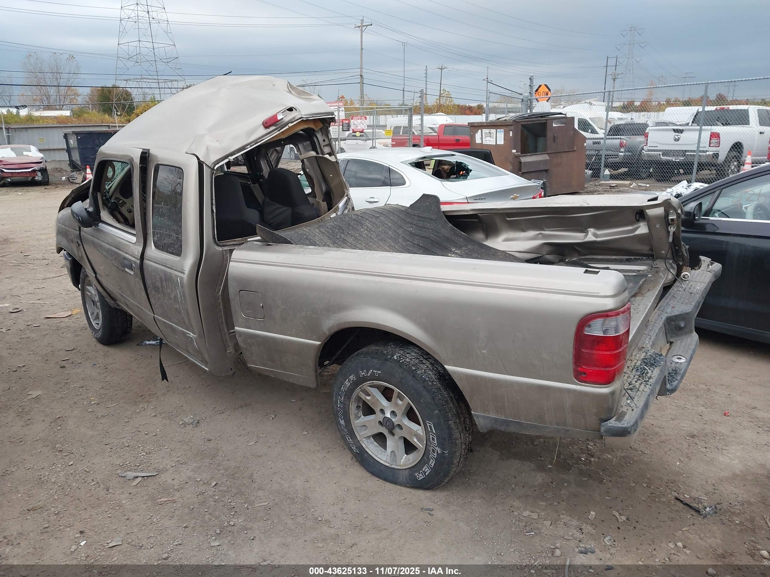 2004 Ford Ranger Xlt Gold vin: 1FTYR44E84PA21181