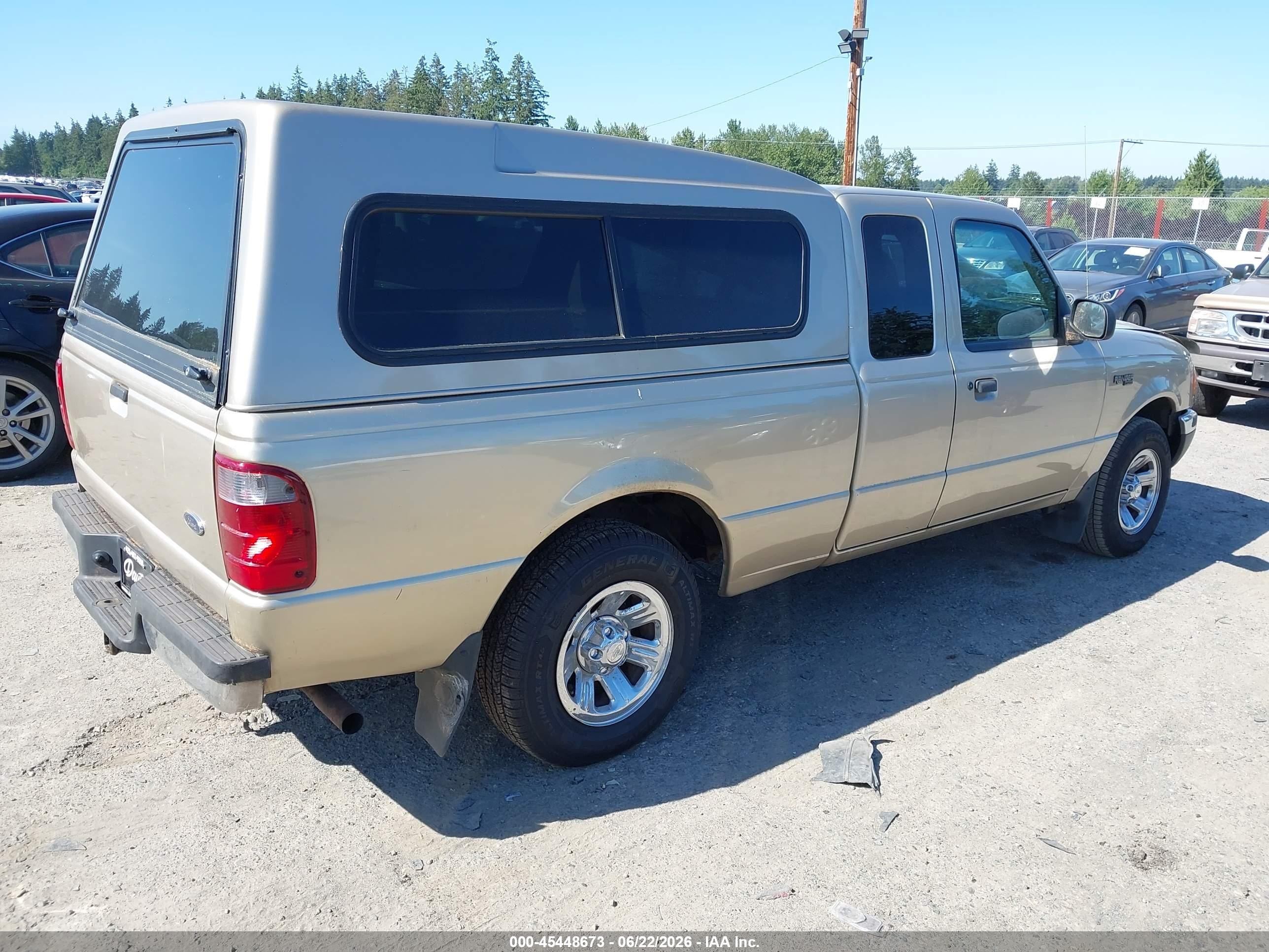 2002 Ford Ranger Xlt Brown vin: 1FTYR44E92PB61768