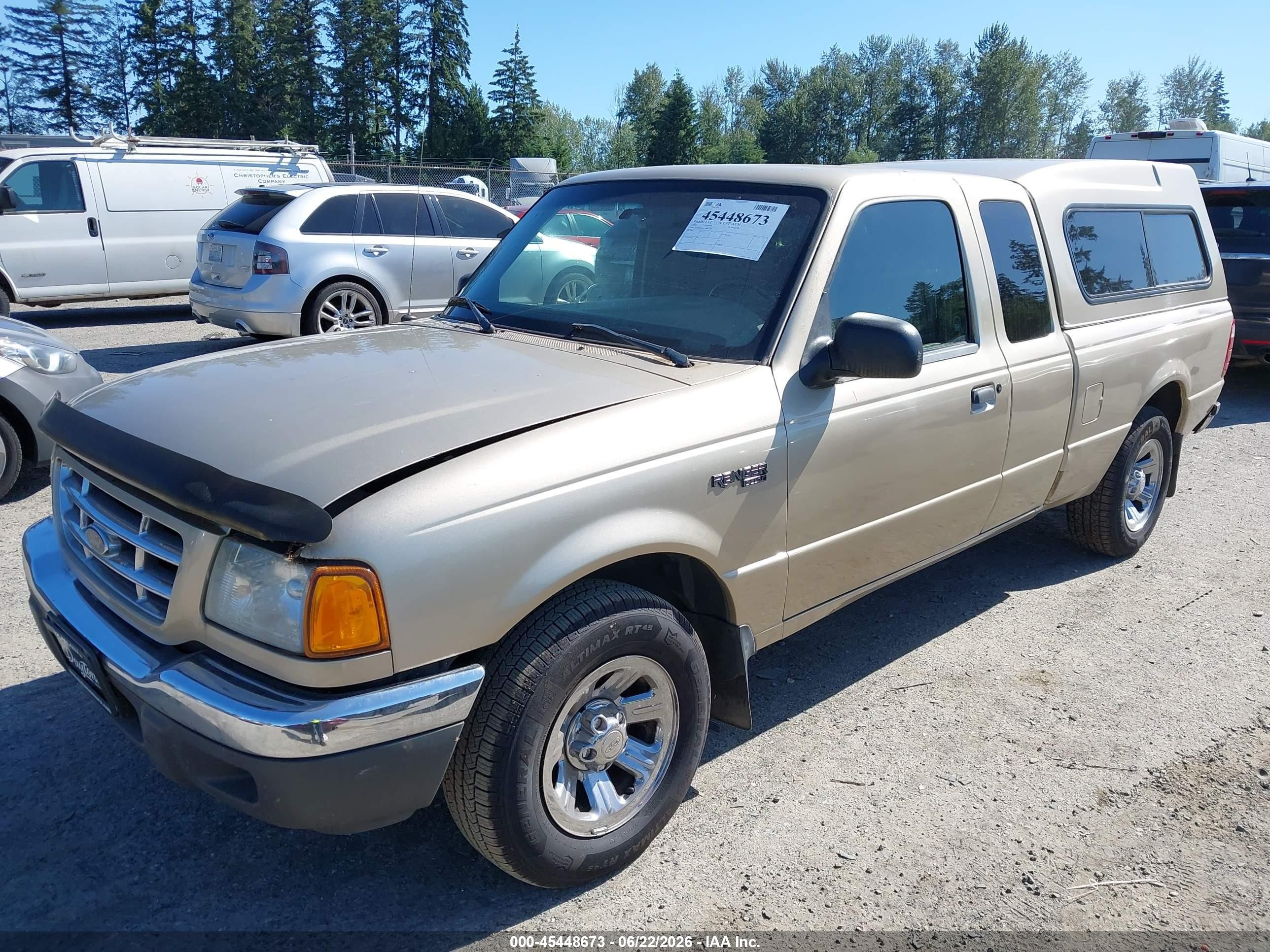 2002 Ford Ranger Xlt Brown vin: 1FTYR44E92PB61768