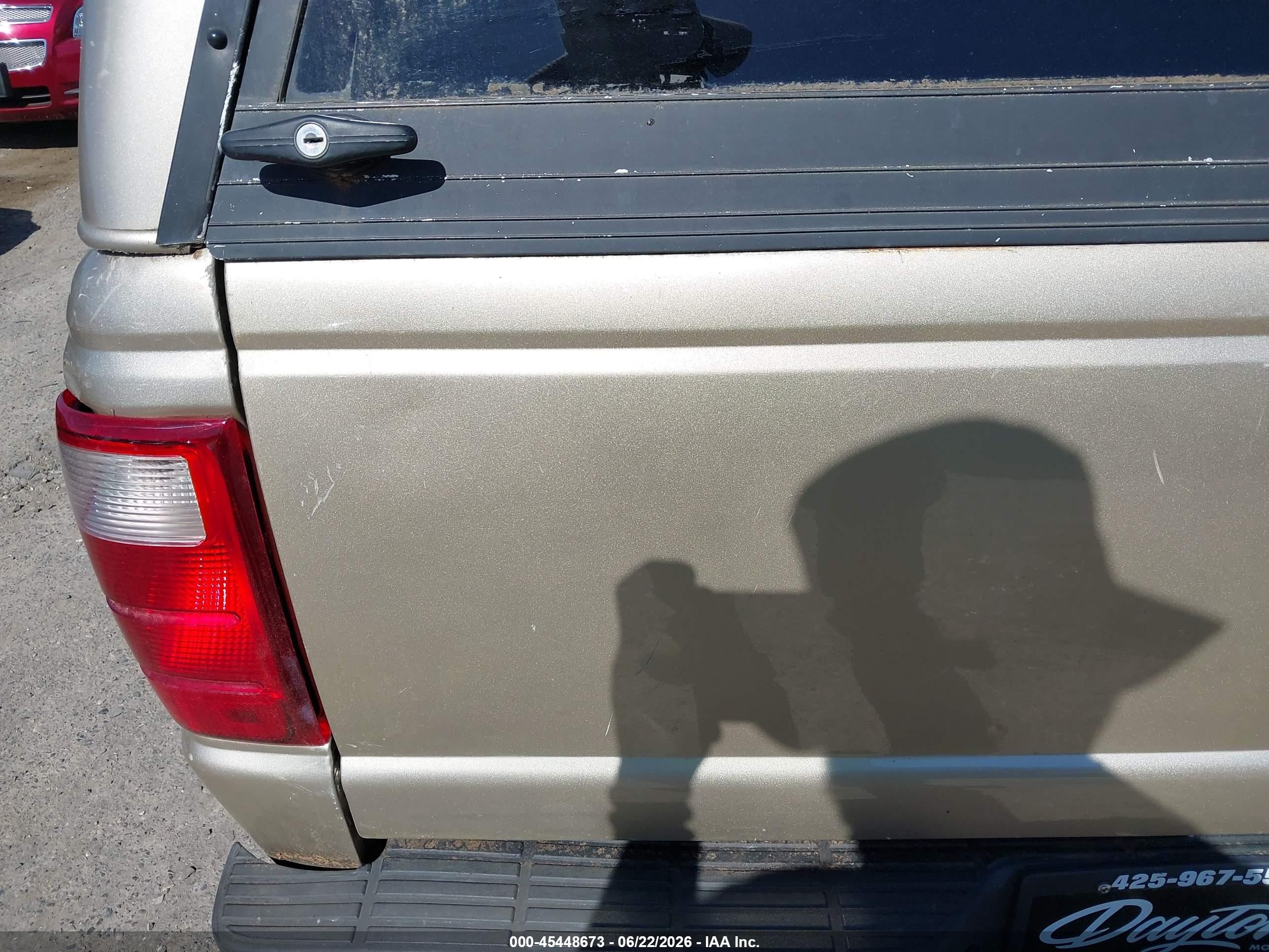 2002 Ford Ranger Xlt Brown vin: 1FTYR44E92PB61768