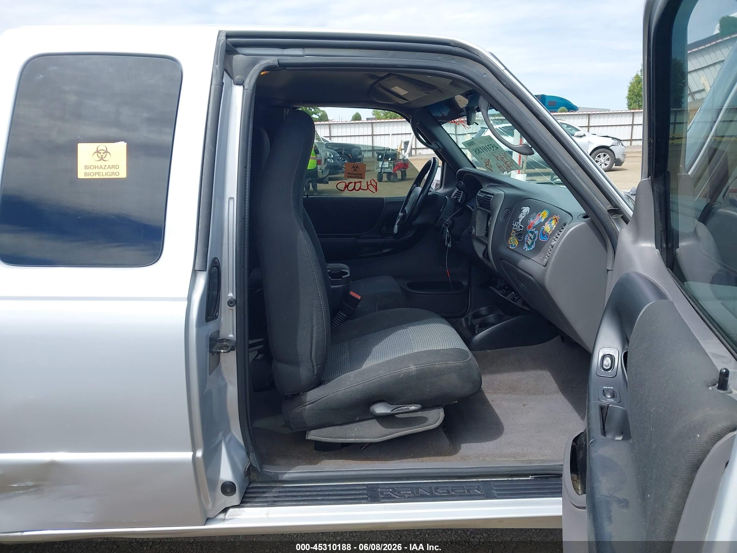 2003 Ford Ranger Xlt Silver vin: 1FTYR44E93PB29100