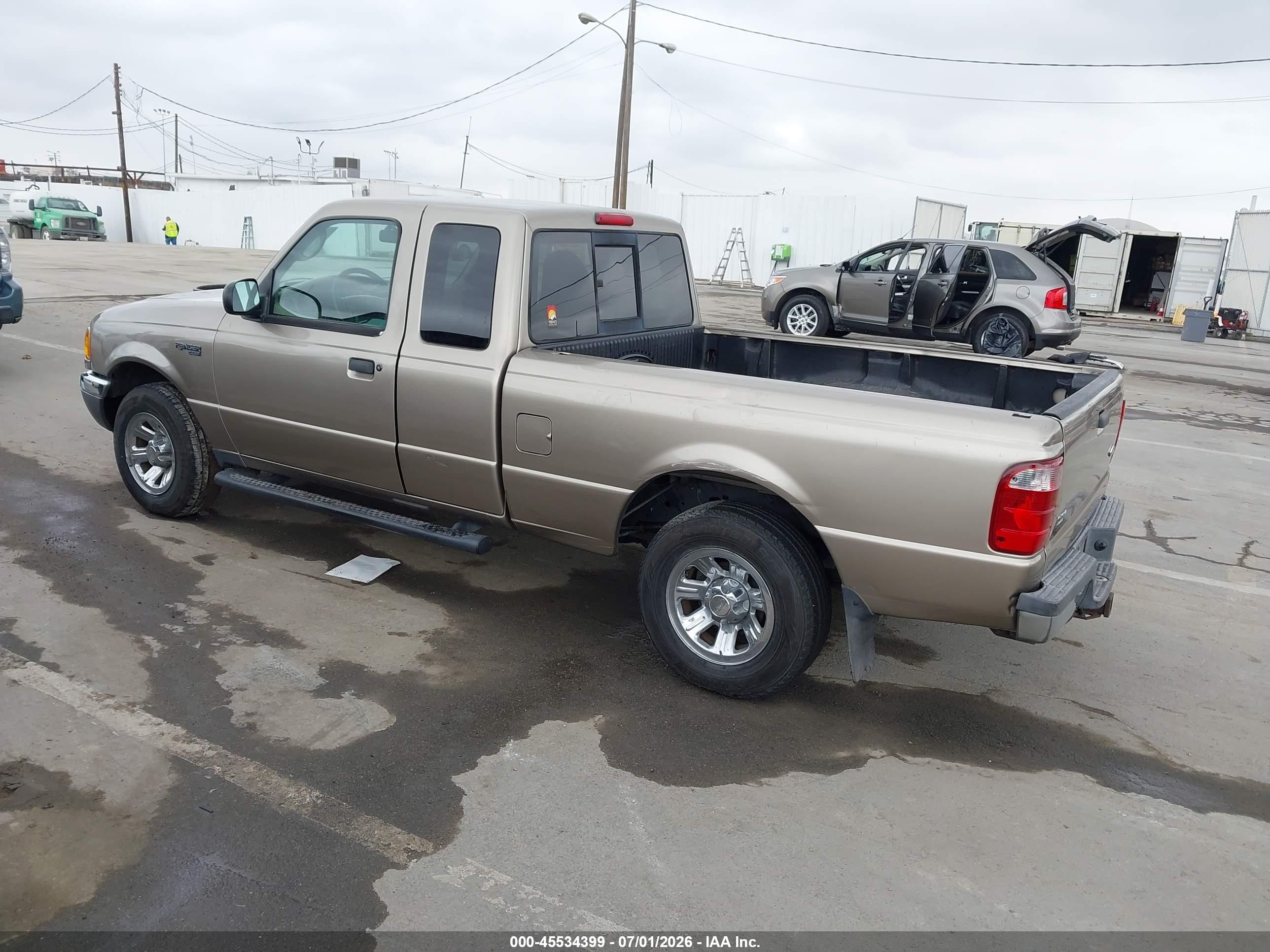 2003 Ford Ranger Xlt Gold vin: 1FTYR44E93PB75526