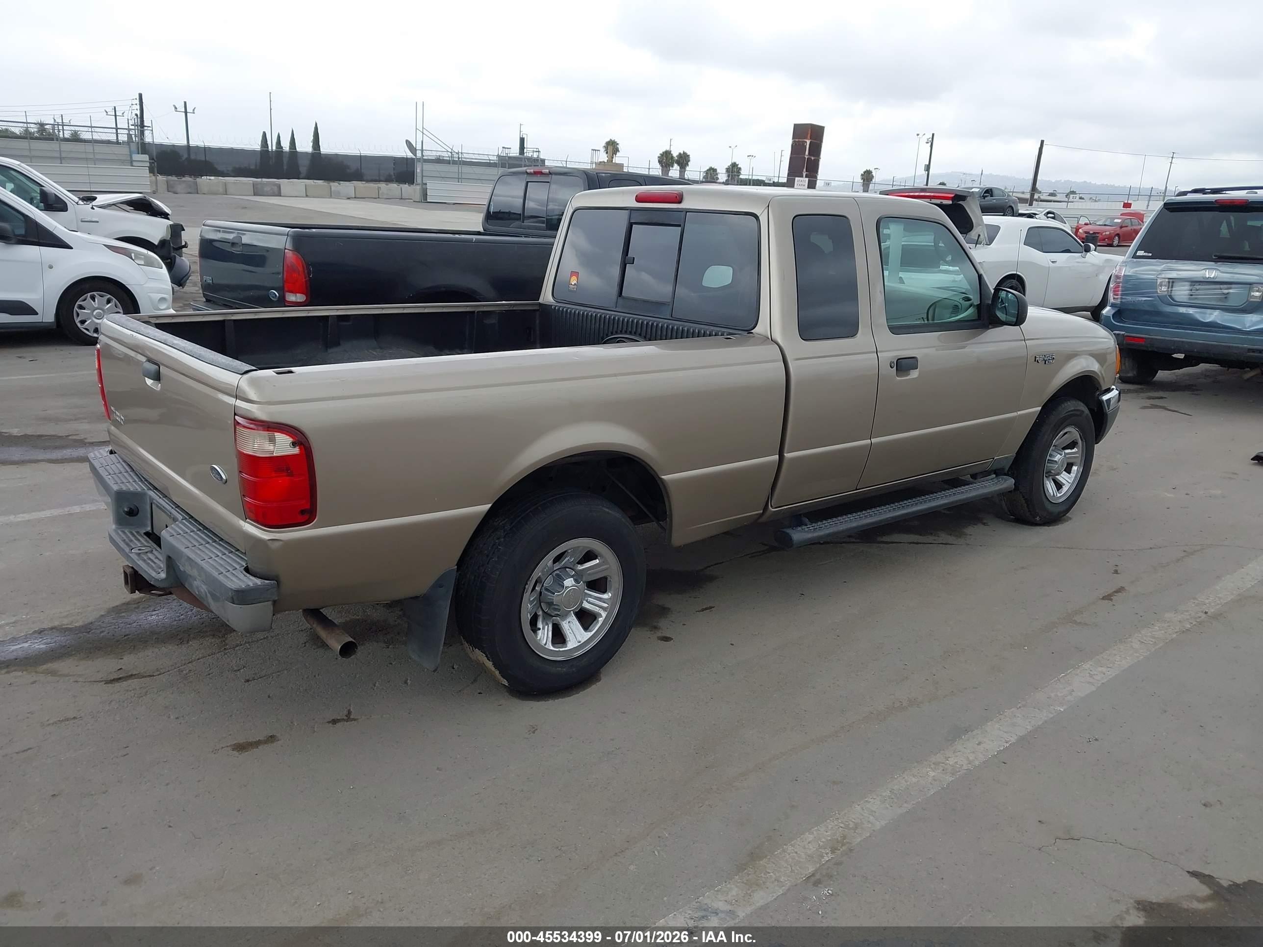 2003 Ford Ranger Xlt Gold vin: 1FTYR44E93PB75526