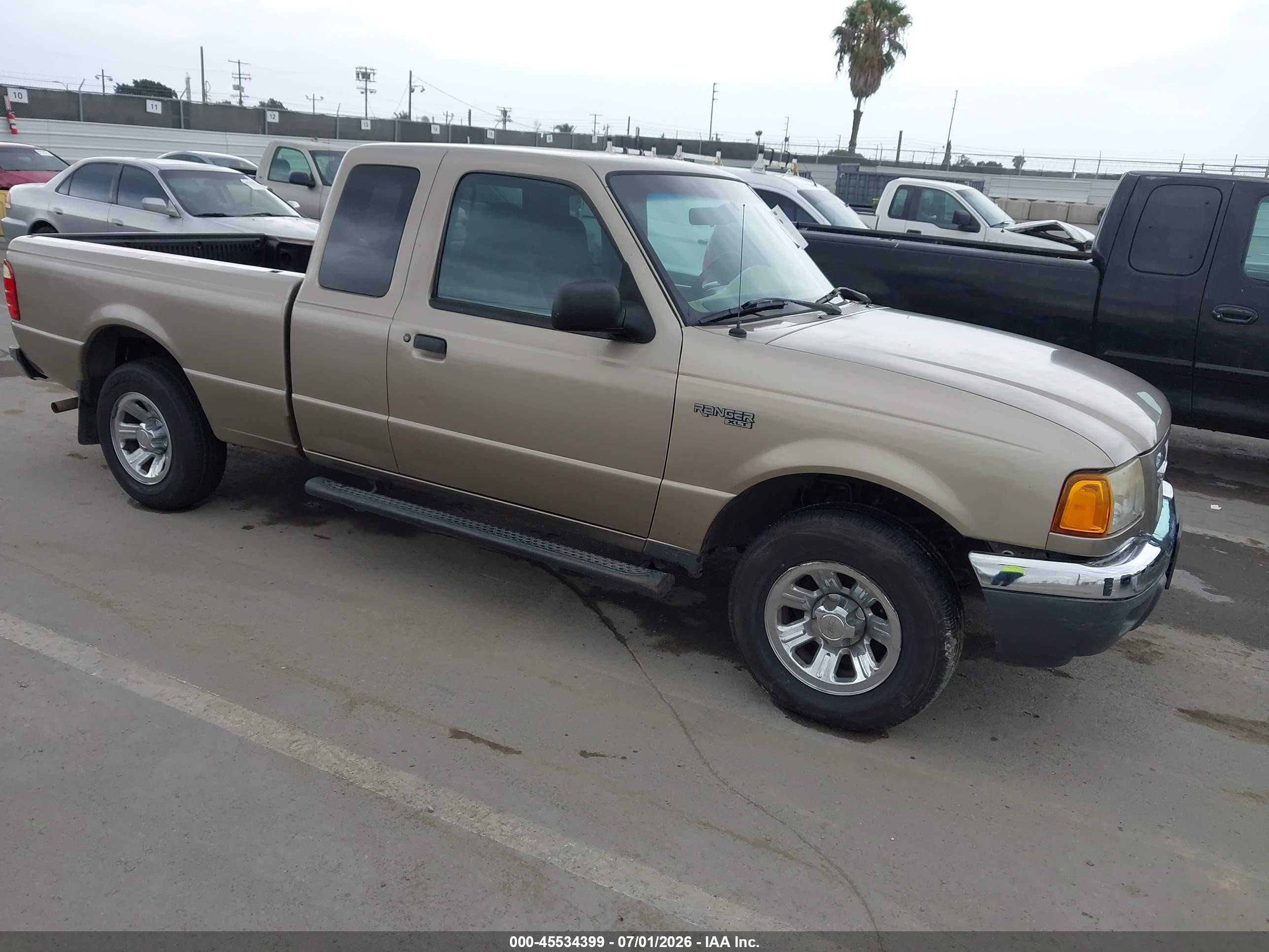 2003 Ford Ranger Xlt Gold vin: 1FTYR44E93PB75526