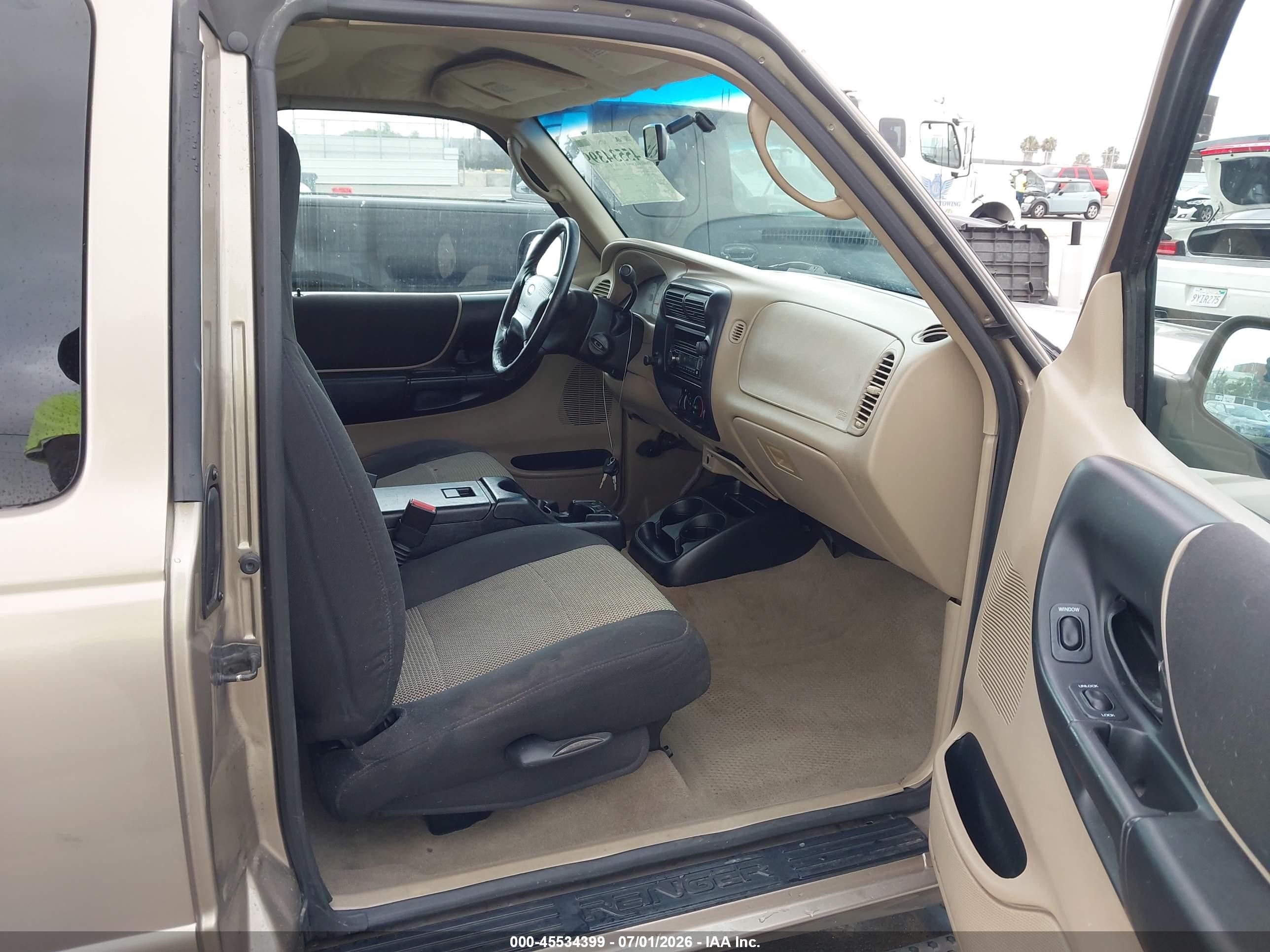 2003 Ford Ranger Xlt Gold vin: 1FTYR44E93PB75526