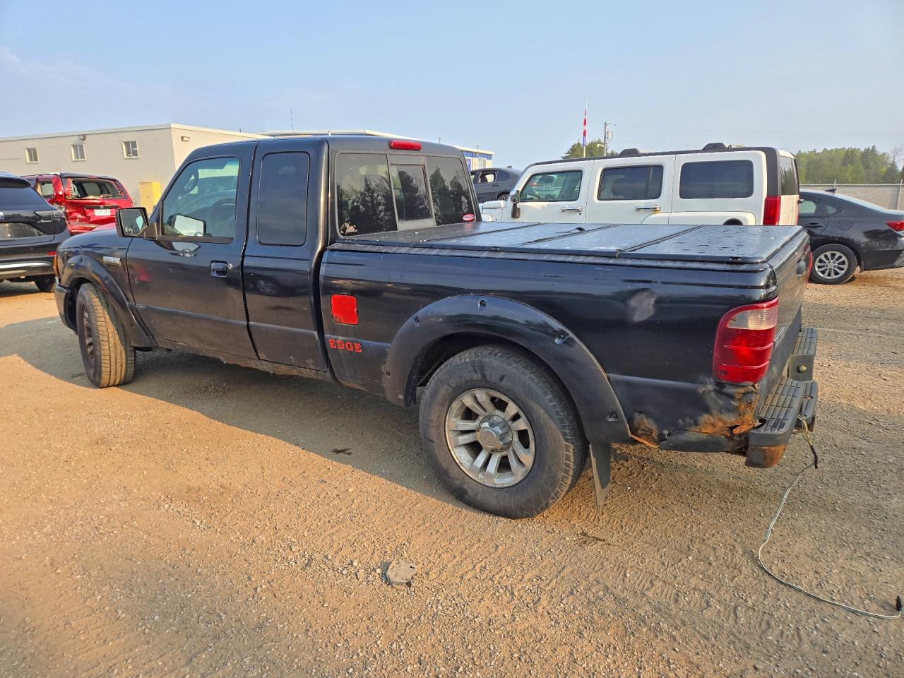 2003 Ford Ranger Super Cab Black vin: 1FTYR44E93TA36584