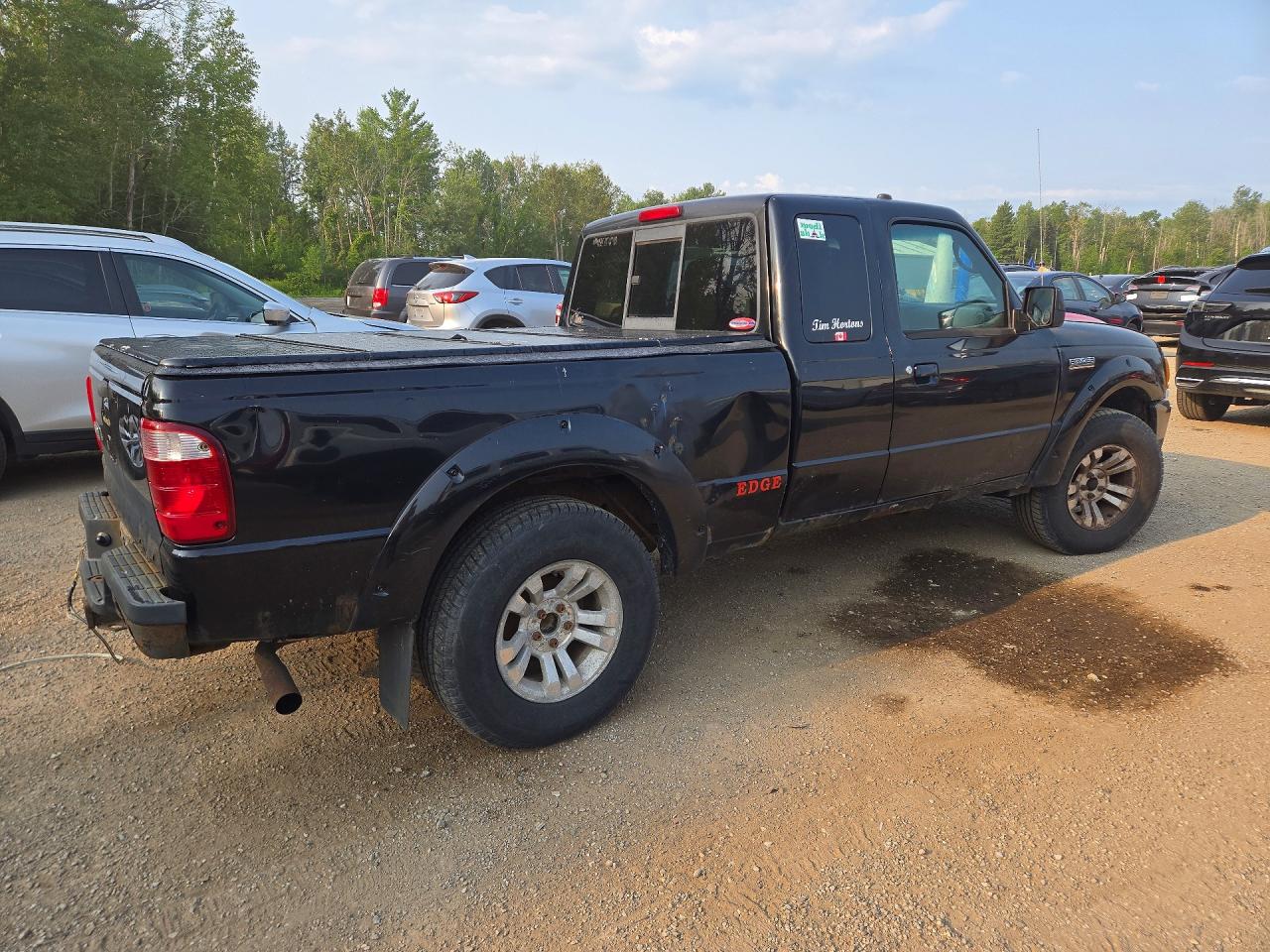 2003 Ford Ranger Super Cab Black vin: 1FTYR44E93TA36584