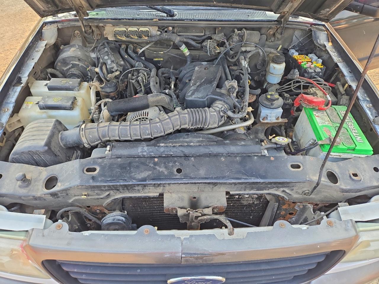 2003 Ford Ranger Super Cab Black vin: 1FTYR44E93TA36584