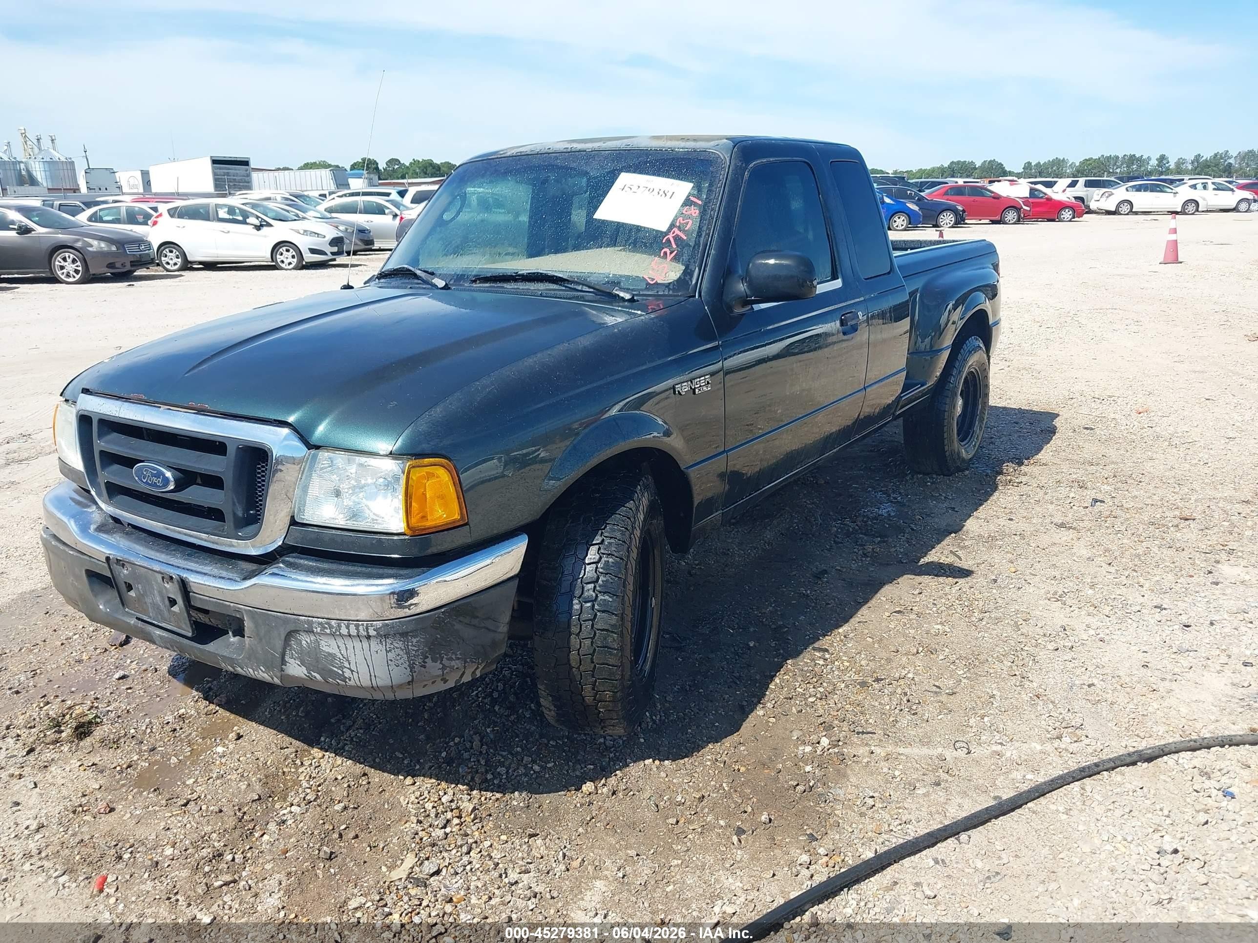 2004 Ford Ranger Xlt Зеленый vin: 1FTYR44E94PB19135