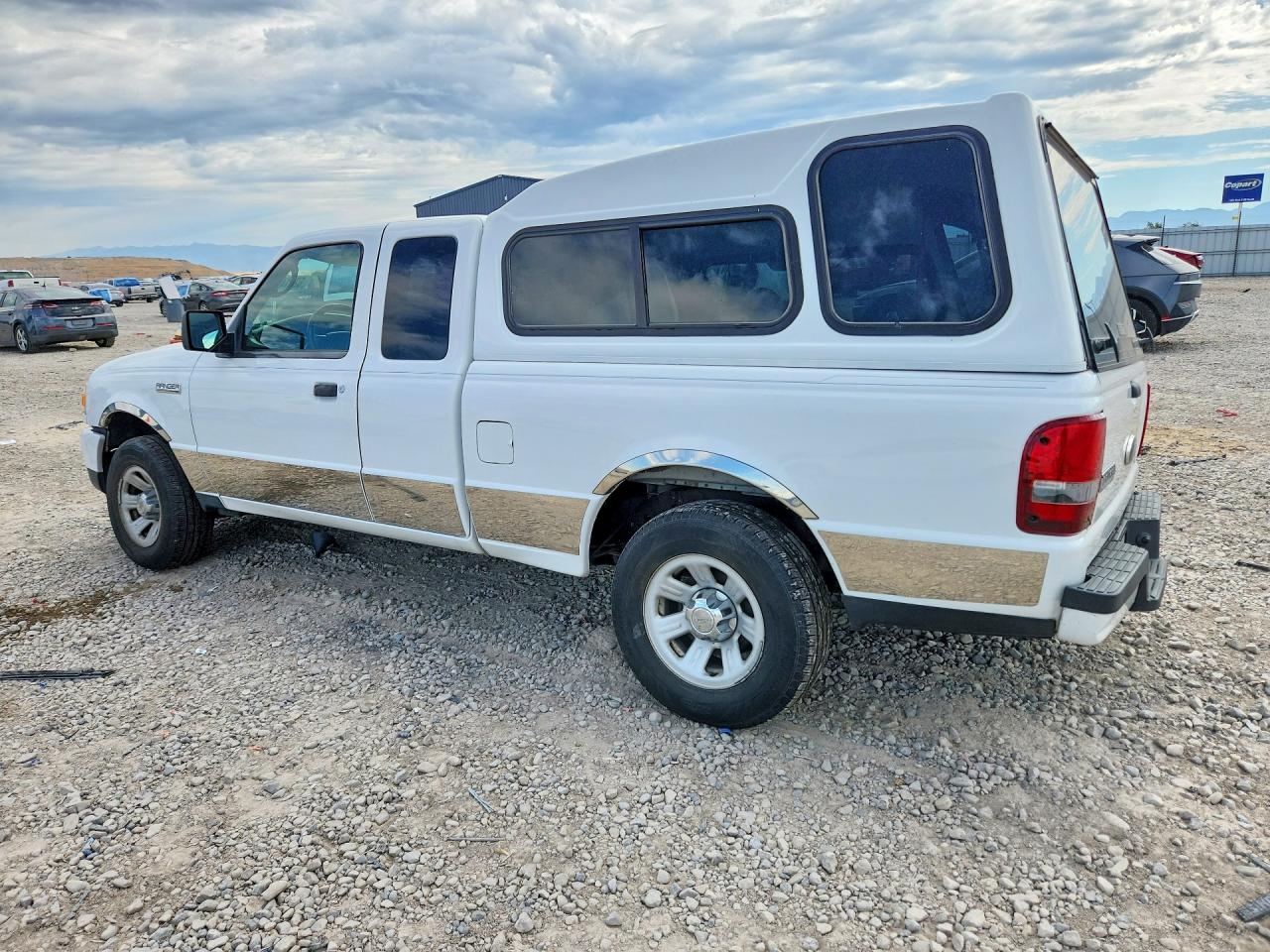 2008 Ford Ranger Super Cab Белый vin: 1FTYR44E98PA38643