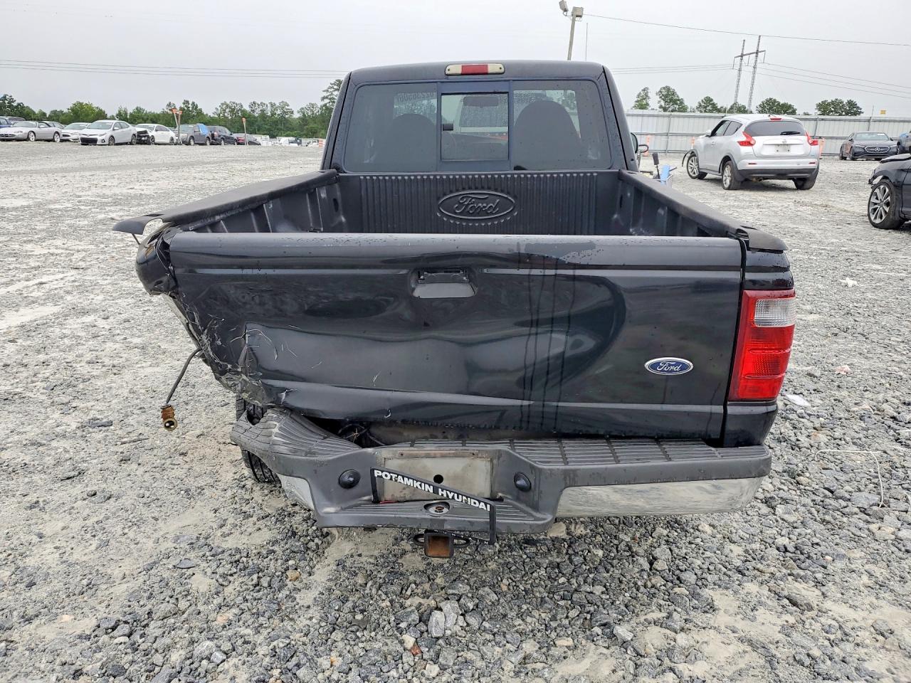 2002 Ford Ranger Super Cab Черный vin: 1FTYR44EX2TA29710