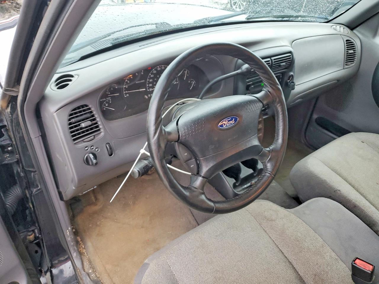 2002 Ford Ranger Super Cab Черный vin: 1FTYR44EX2TA29710