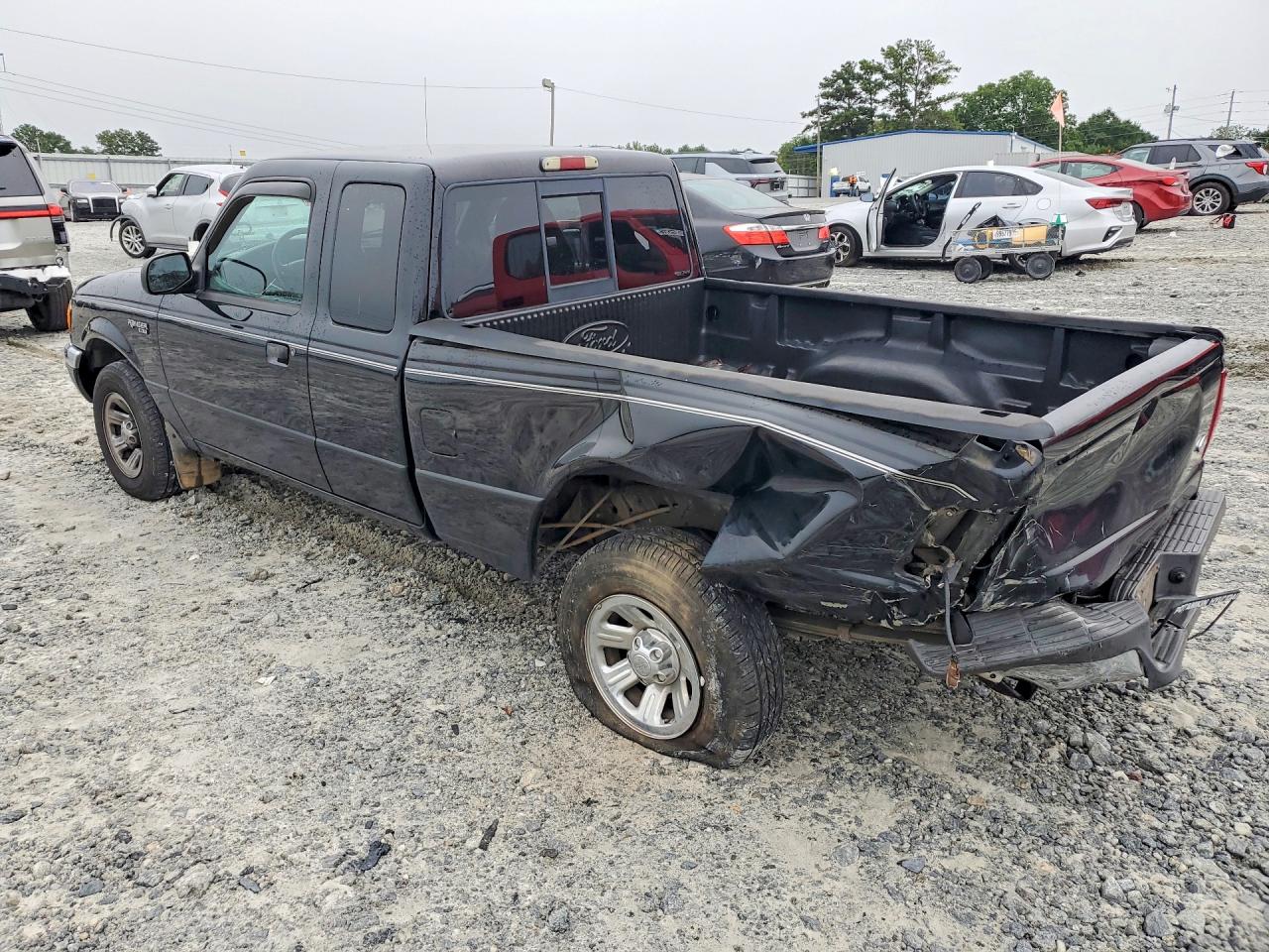 2002 Ford Ranger Super Cab Черный vin: 1FTYR44EX2TA29710