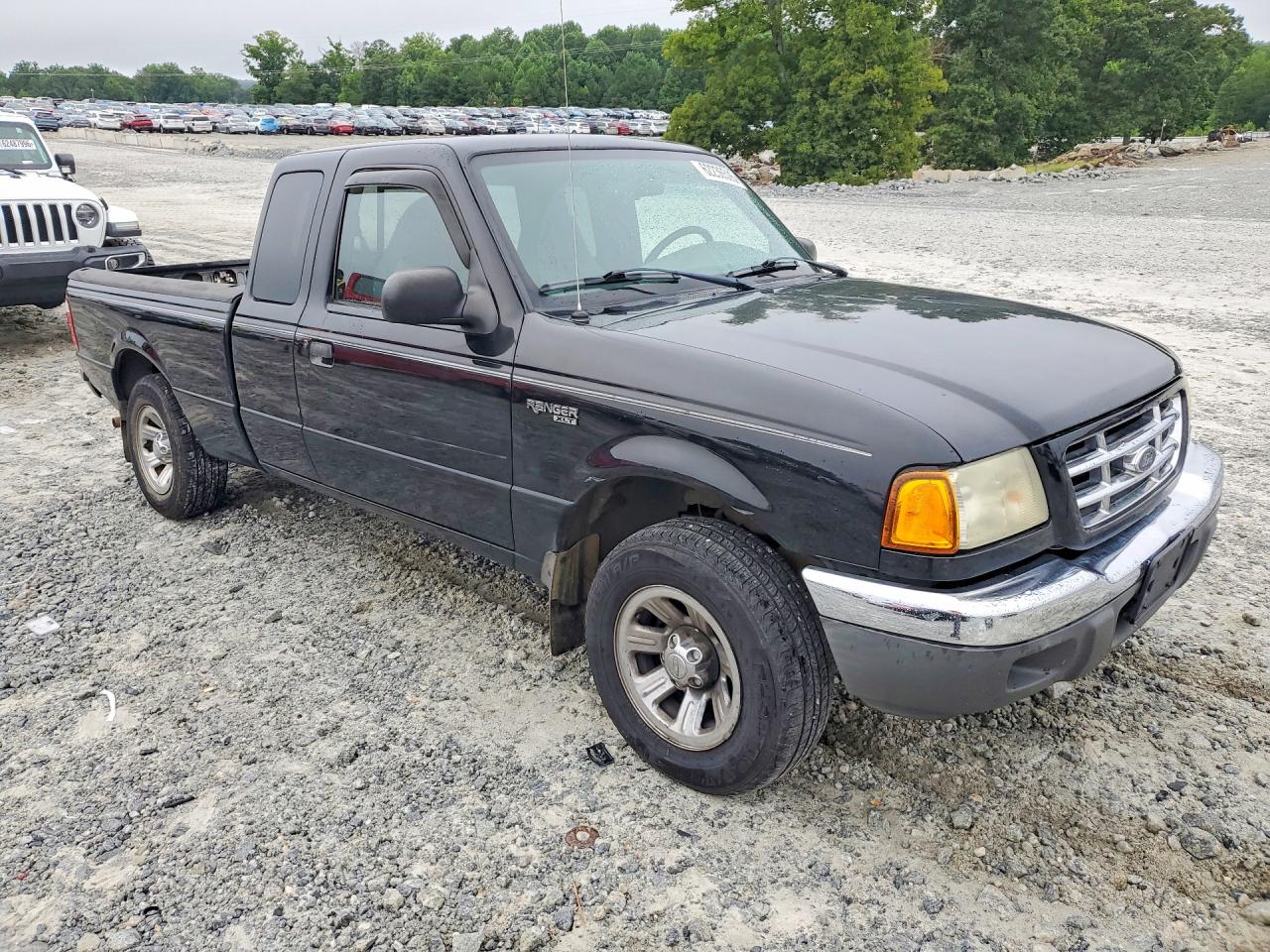 2002 Ford Ranger Super Cab Черный vin: 1FTYR44EX2TA29710