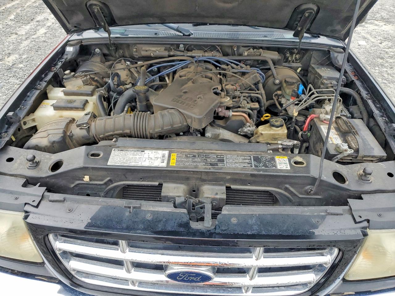 2002 Ford Ranger Super Cab Черный vin: 1FTYR44EX2TA29710