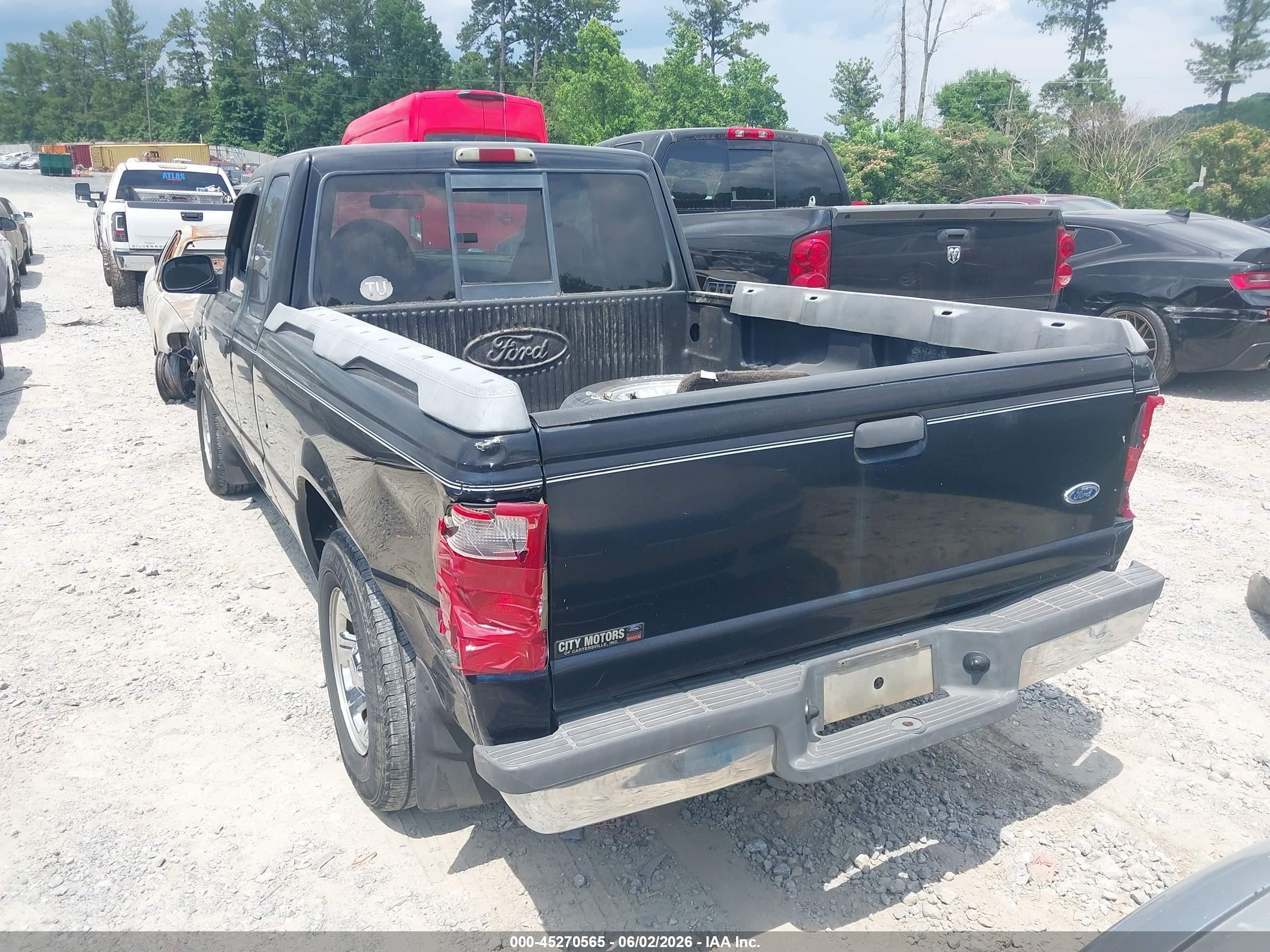 2002 Ford Ranger Edge/tremor/xlt Black vin: 1FTYR44U02PA13936