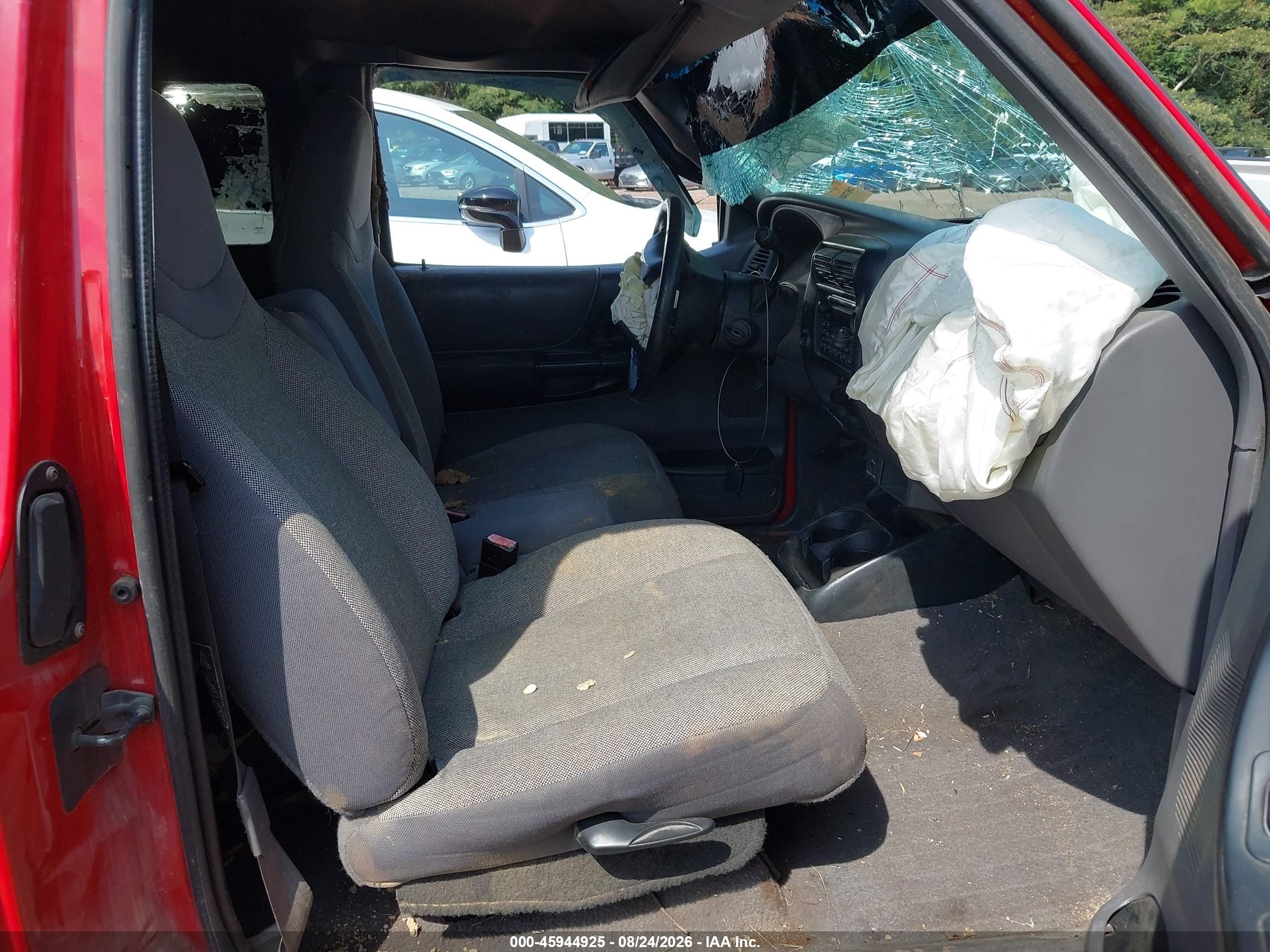 2002 Ford Ranger Edge/tremor/xlt Red vin: 1FTYR44U02PA47908