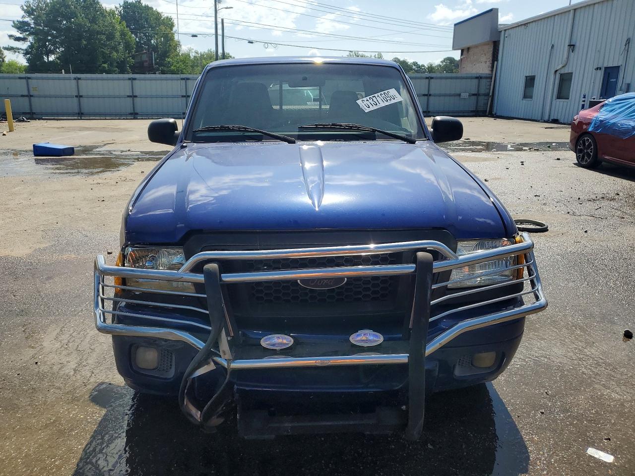 2004 Ford Ranger Super Cab Blue vin: 1FTYR44U04PA01384