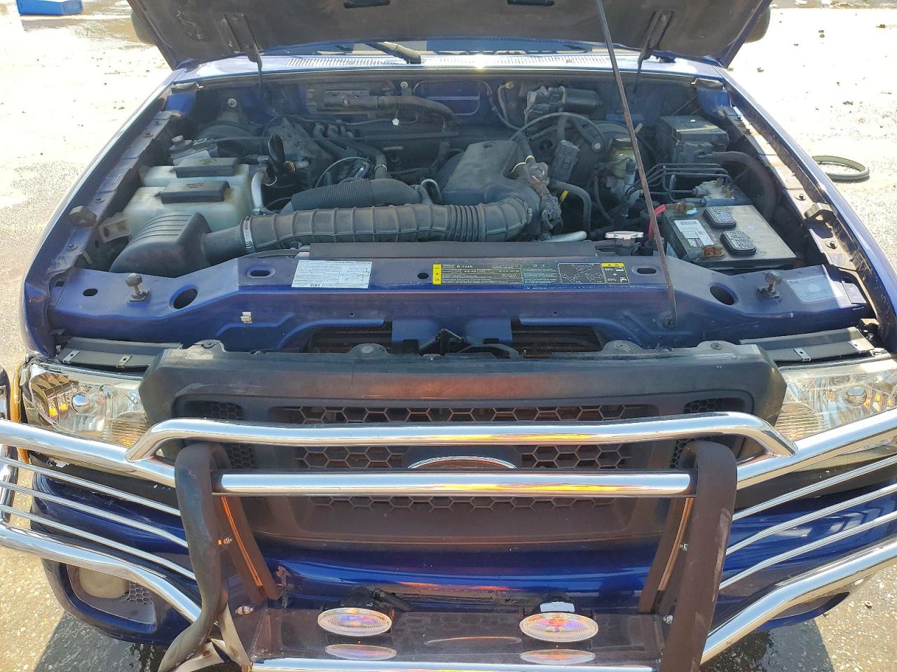 2004 Ford Ranger Super Cab Blue vin: 1FTYR44U04PA01384