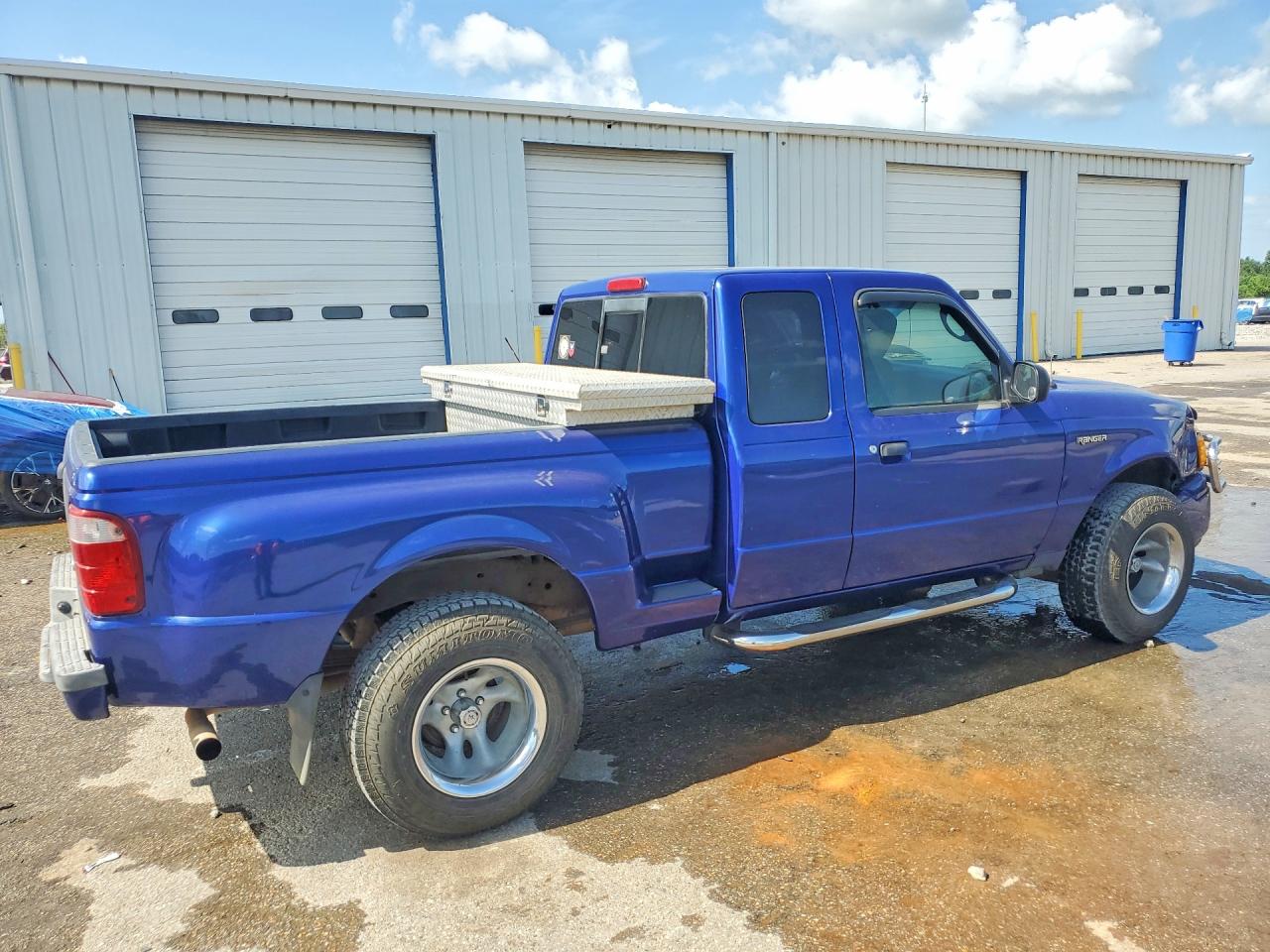 2004 Ford Ranger Super Cab Blue vin: 1FTYR44U04PA01384