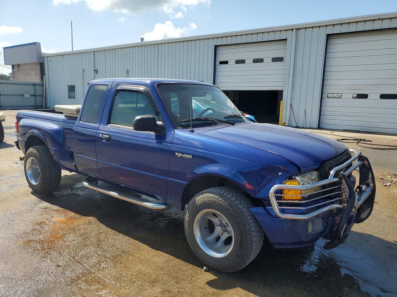 2004 Ford Ranger Super Cab Blue vin: 1FTYR44U04PA01384