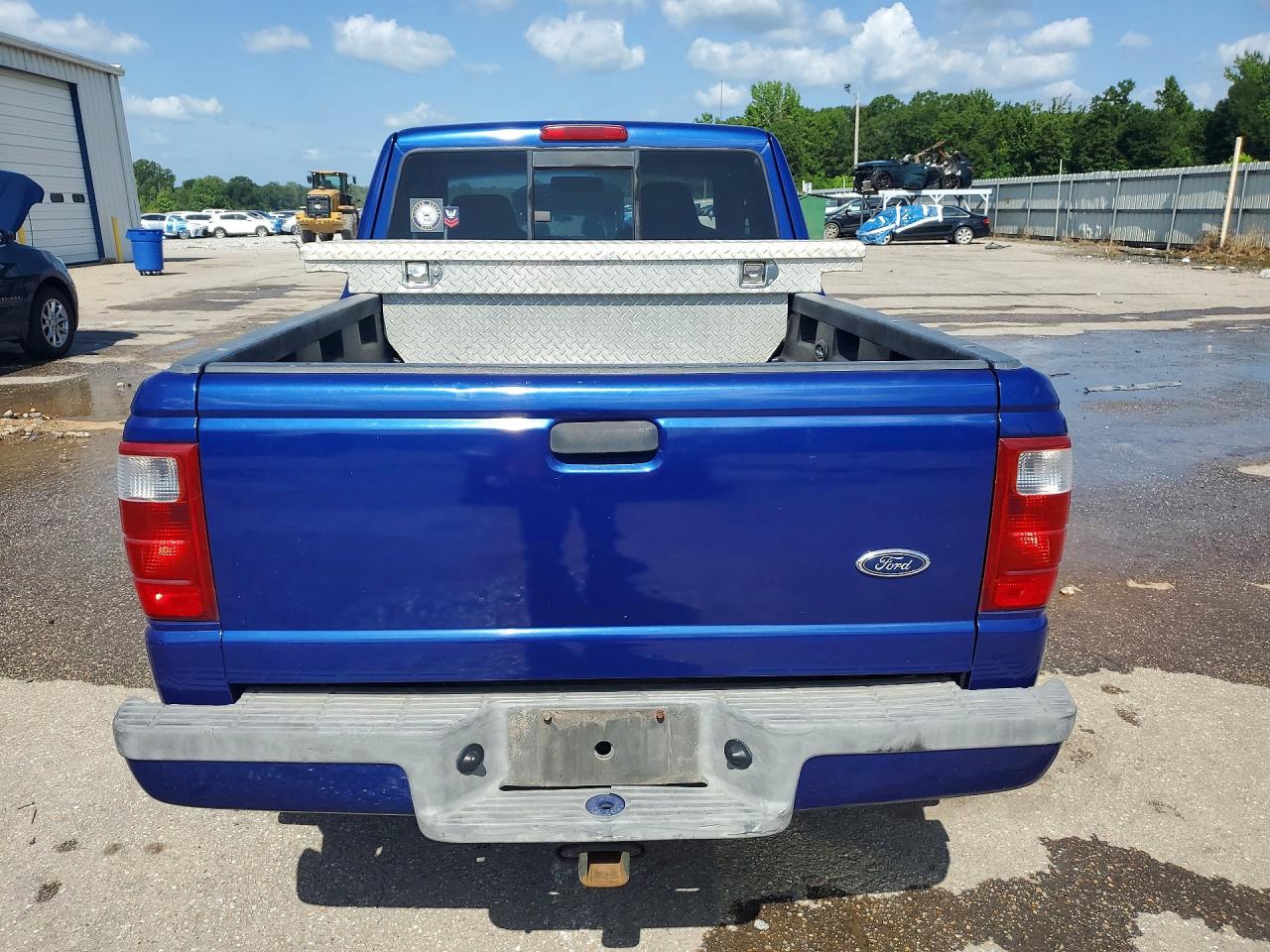 2004 Ford Ranger Super Cab Blue vin: 1FTYR44U04PA01384