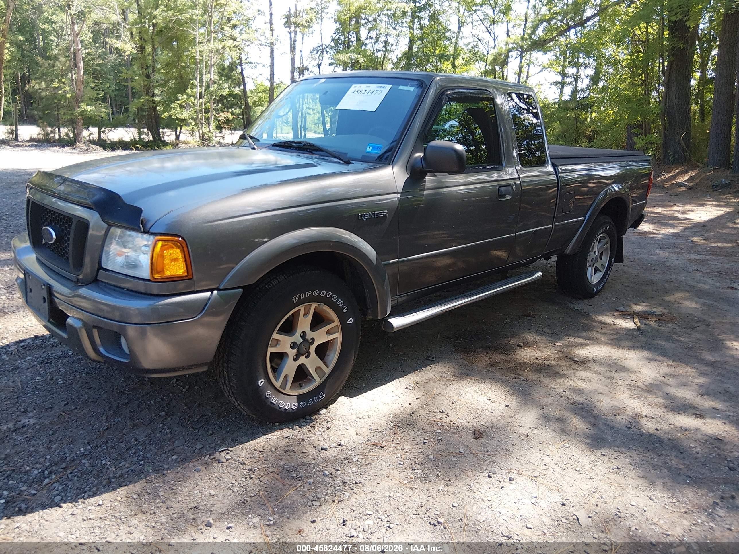2004 Ford Ranger Edge/tremor/xlt Gray vin: 1FTYR44U04PA12899
