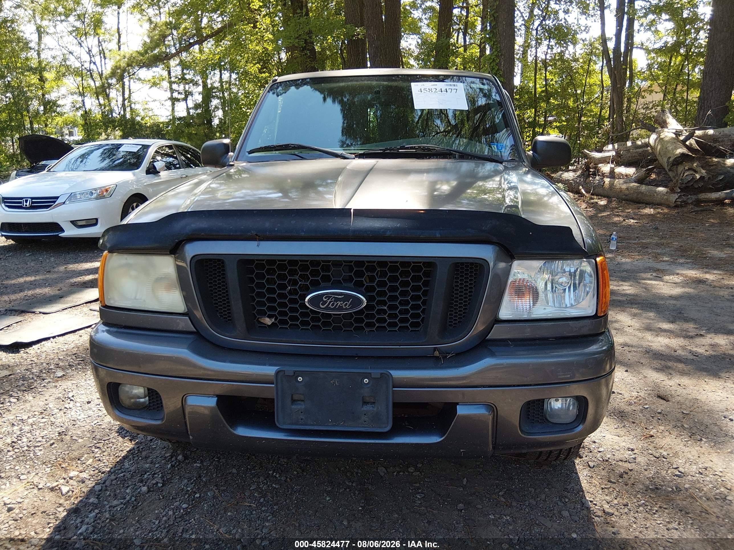 2004 Ford Ranger Edge/tremor/xlt Gray vin: 1FTYR44U04PA12899