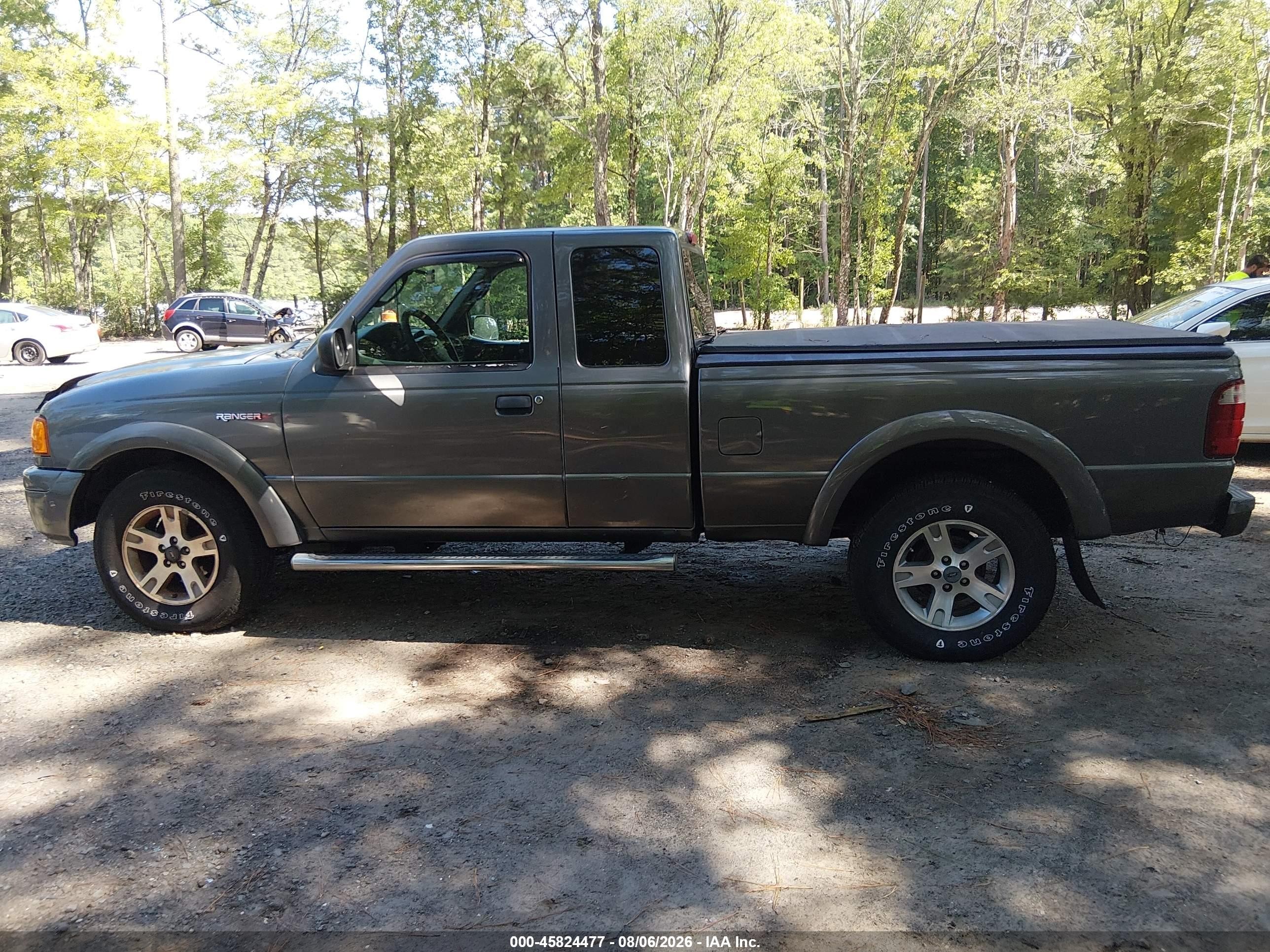 2004 Ford Ranger Edge/tremor/xlt Gray vin: 1FTYR44U04PA12899