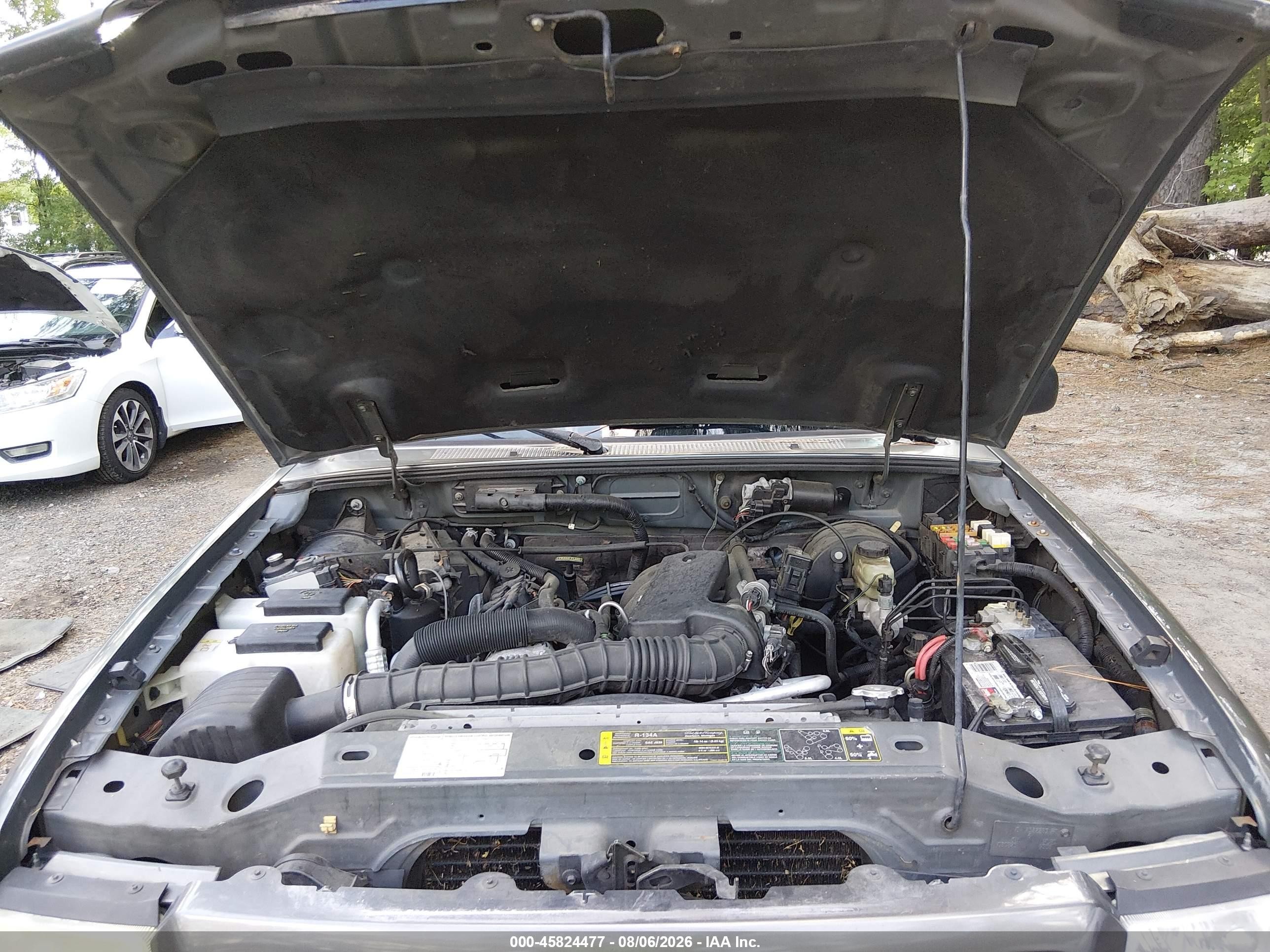 2004 Ford Ranger Edge/tremor/xlt Gray vin: 1FTYR44U04PA12899