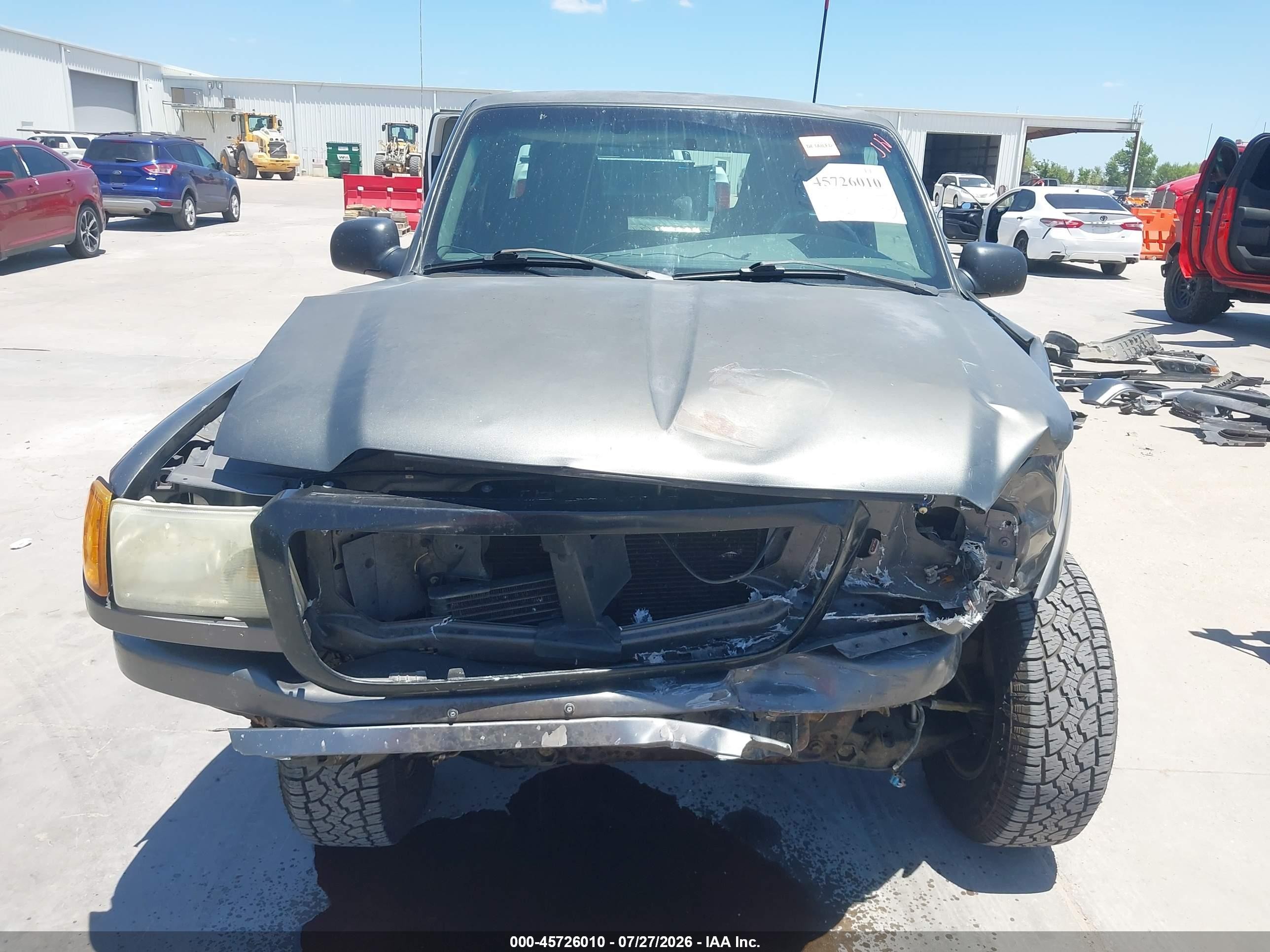 2004 Ford Ranger Edge/tremor/xlt Gray vin: 1FTYR44U04PA30061