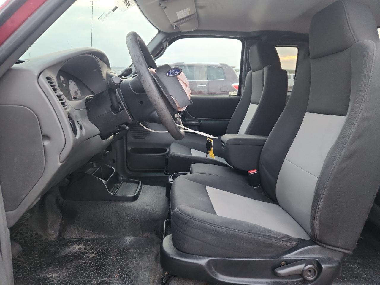 2007 Ford Ranger Super Cab Red vin: 1FTYR44U07PA82780